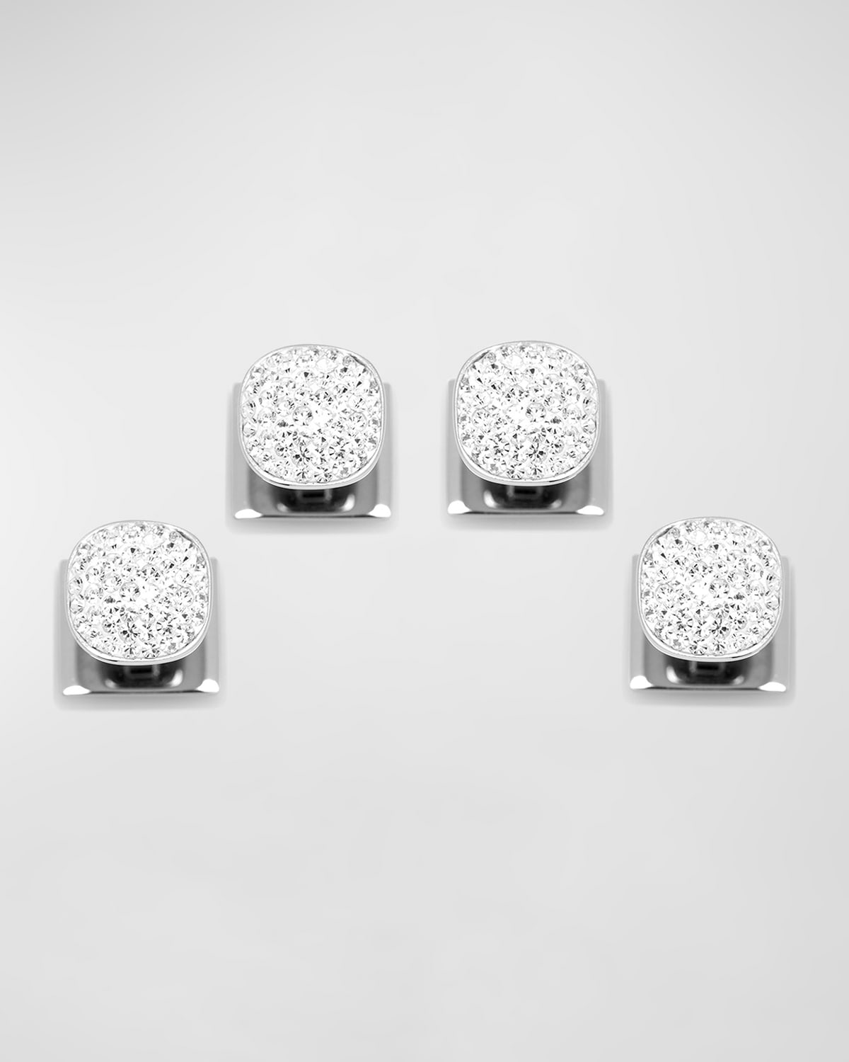 Cufflinks Inc. Men's Crystal Pave Shirt Studs