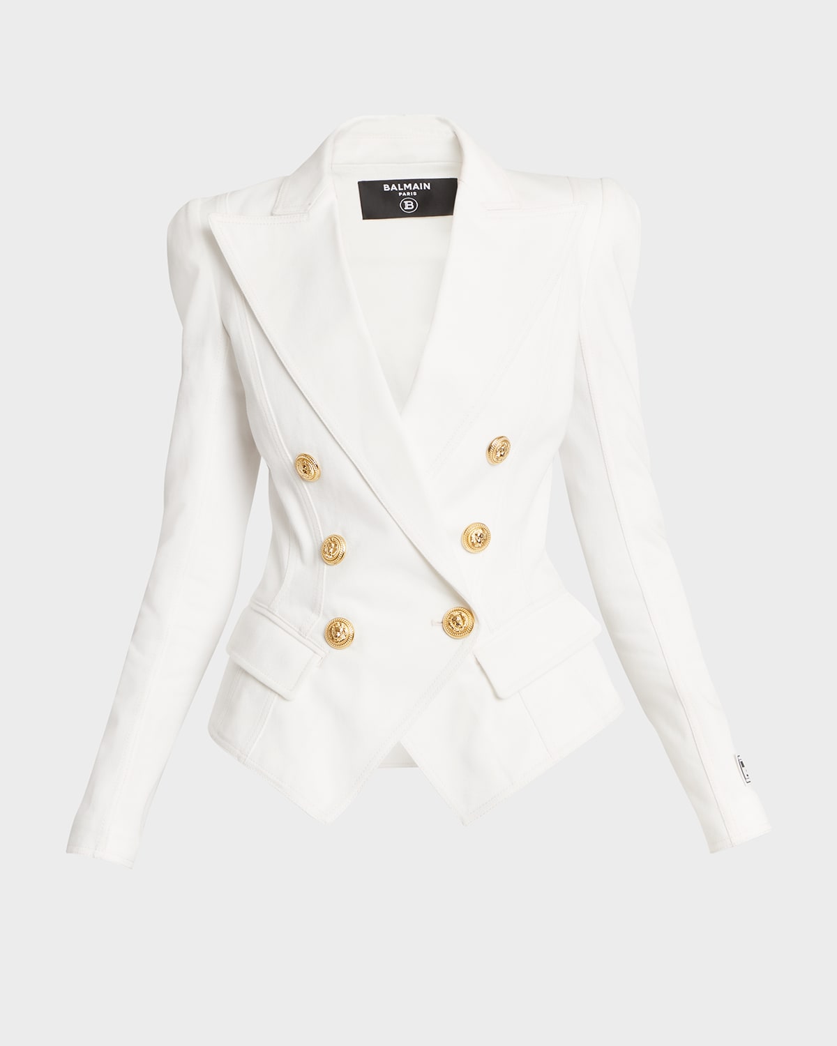 Balmain blazer sizing deals