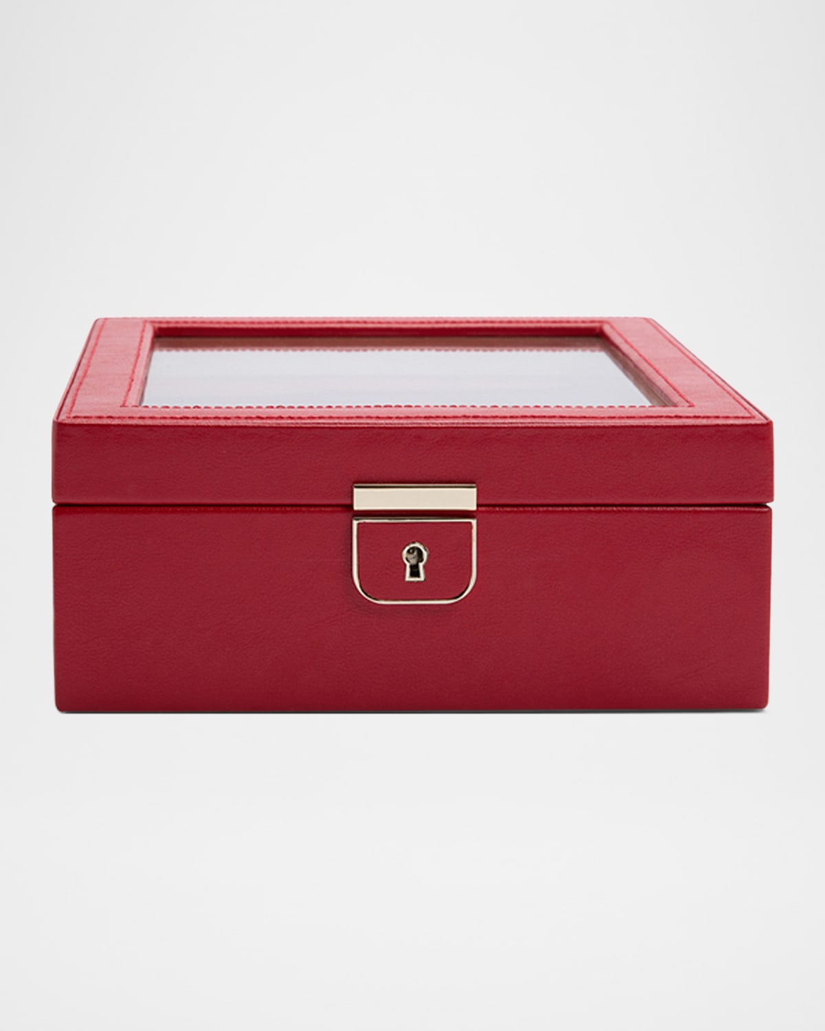 Wolf Palermo 6-piece Watch Box In Red