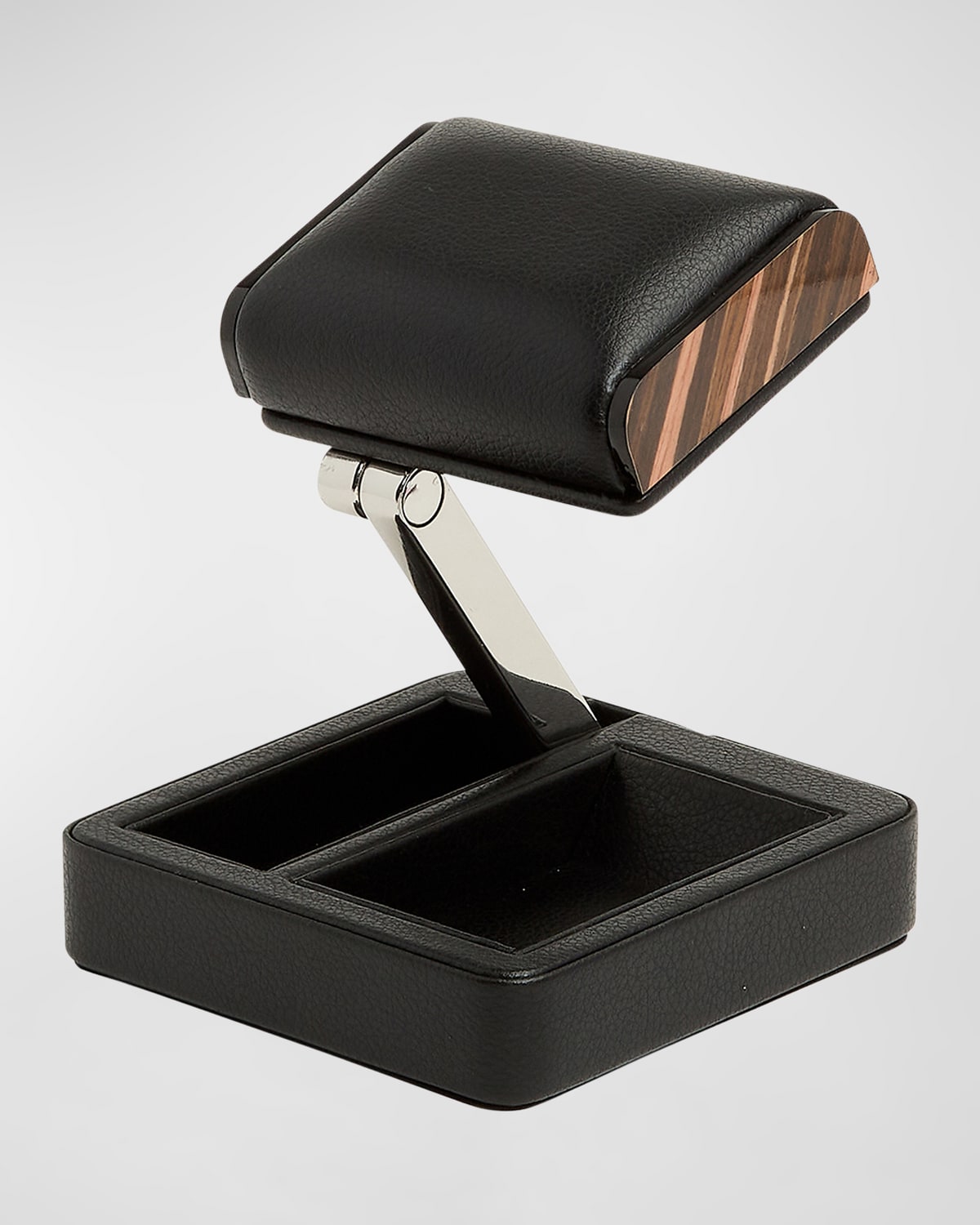 Wolf Roadster Travel Watch Stand In Black