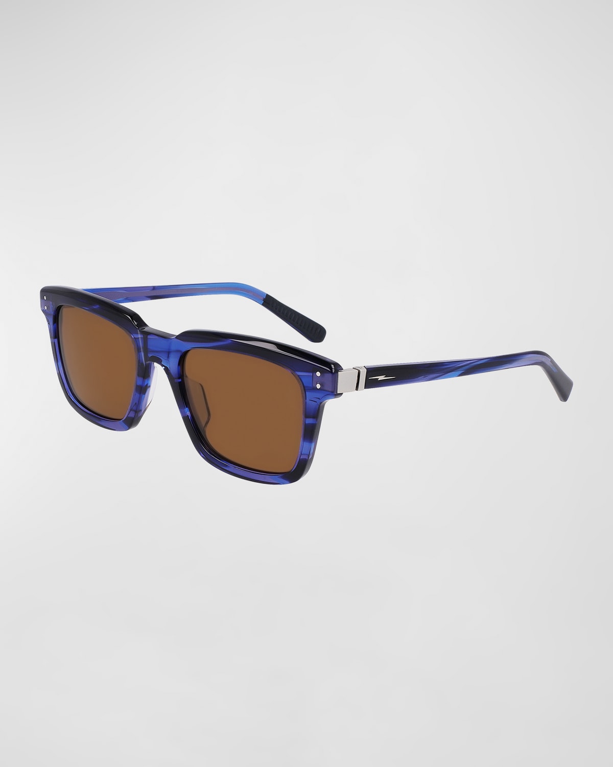 Men's Rectangle Acetate Sunglasses