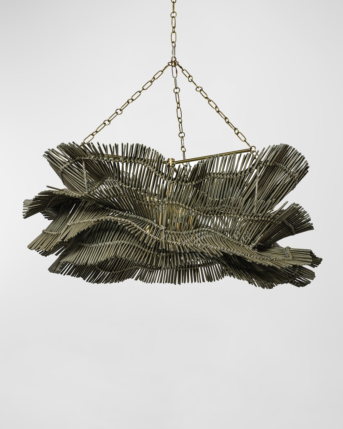 Palecek Miramar 4-light Chandelier - 47"