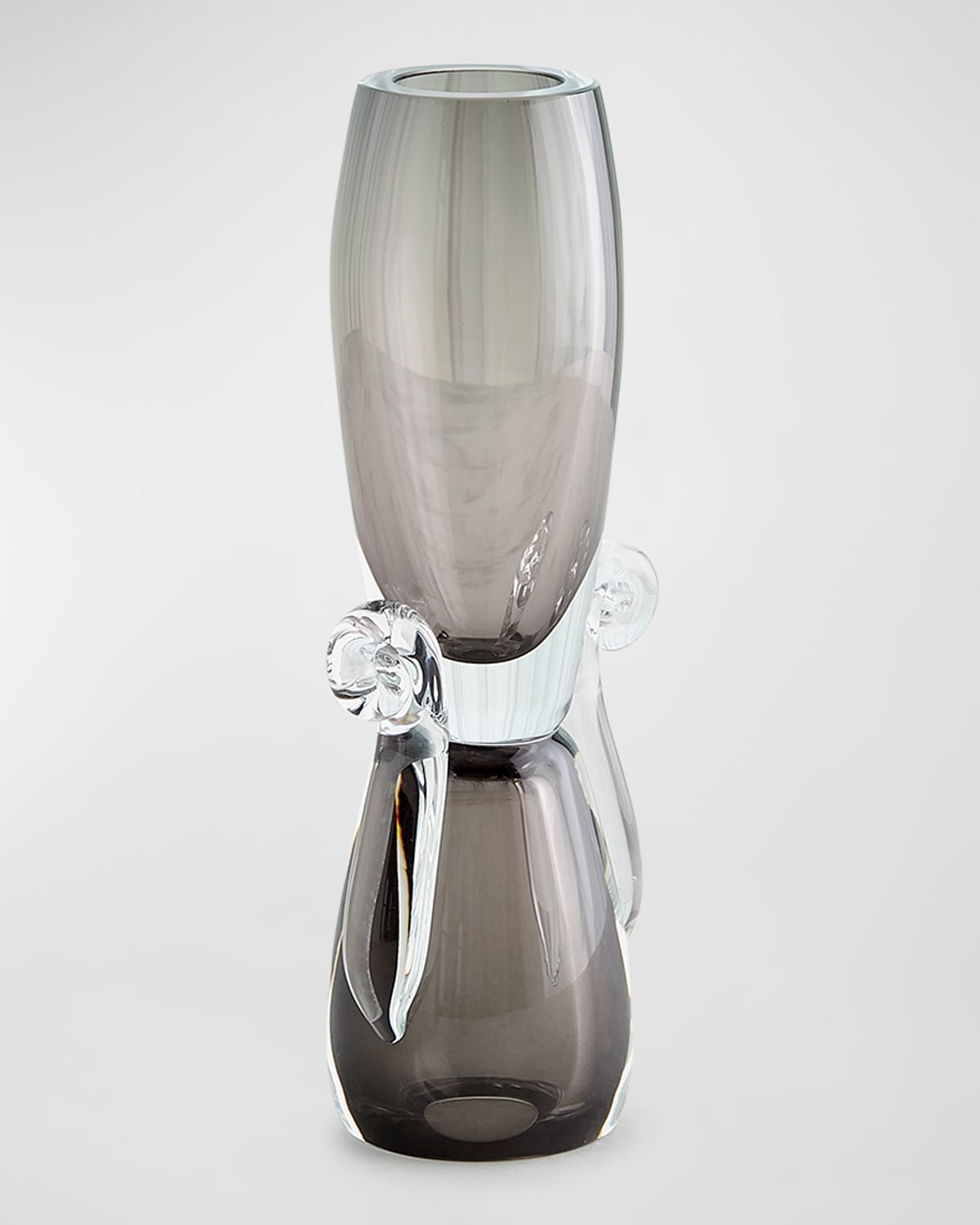 Global Views Lydia Vase In Amber, Small
