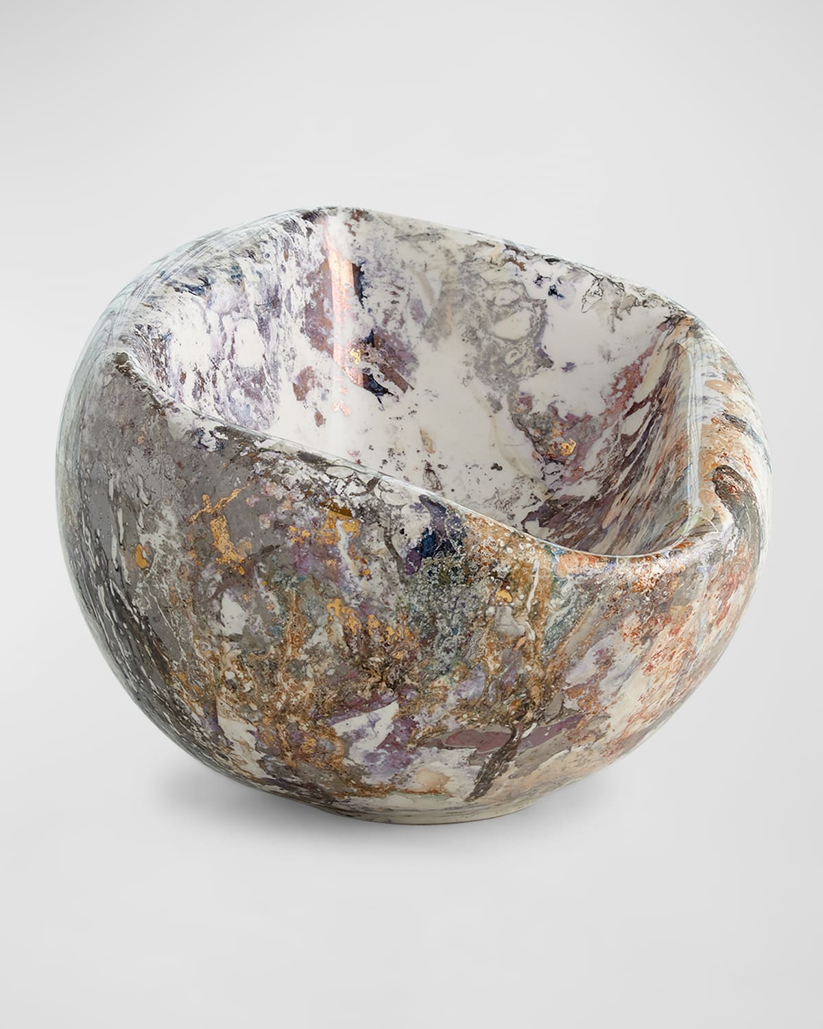 Global Views Squished Bowl