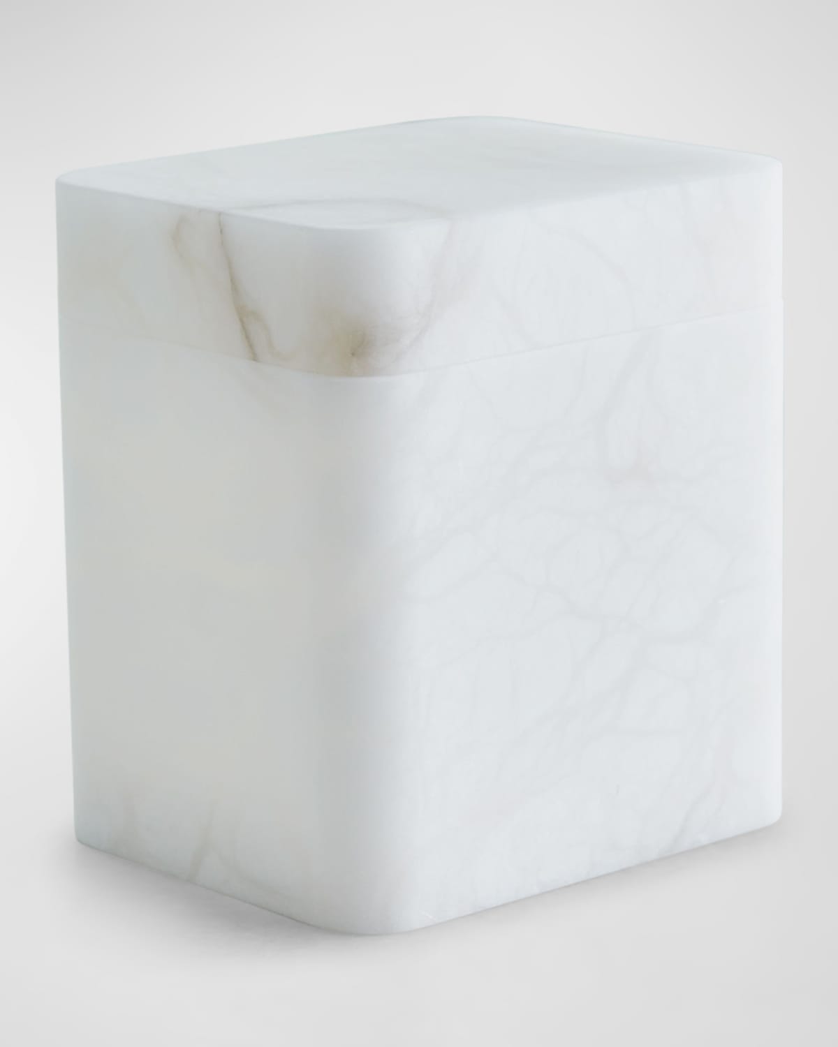 Global Views Raggio Canister - 6.5"t In White
