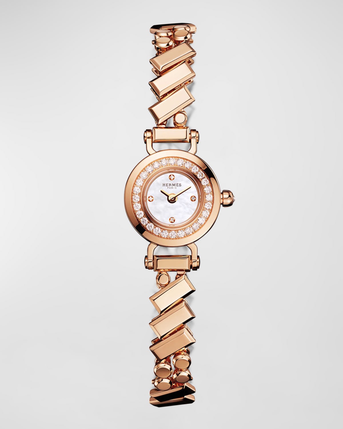 Herm S Faubourg Polka Watch, Mini Model, 15 Mm