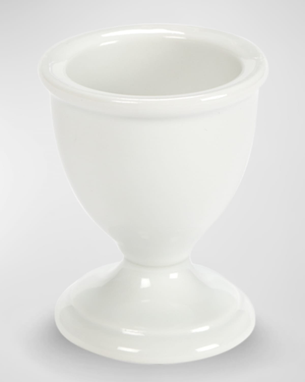 Pillivuyt Set Of 6 Traditonal Footed Egg Cups In White
