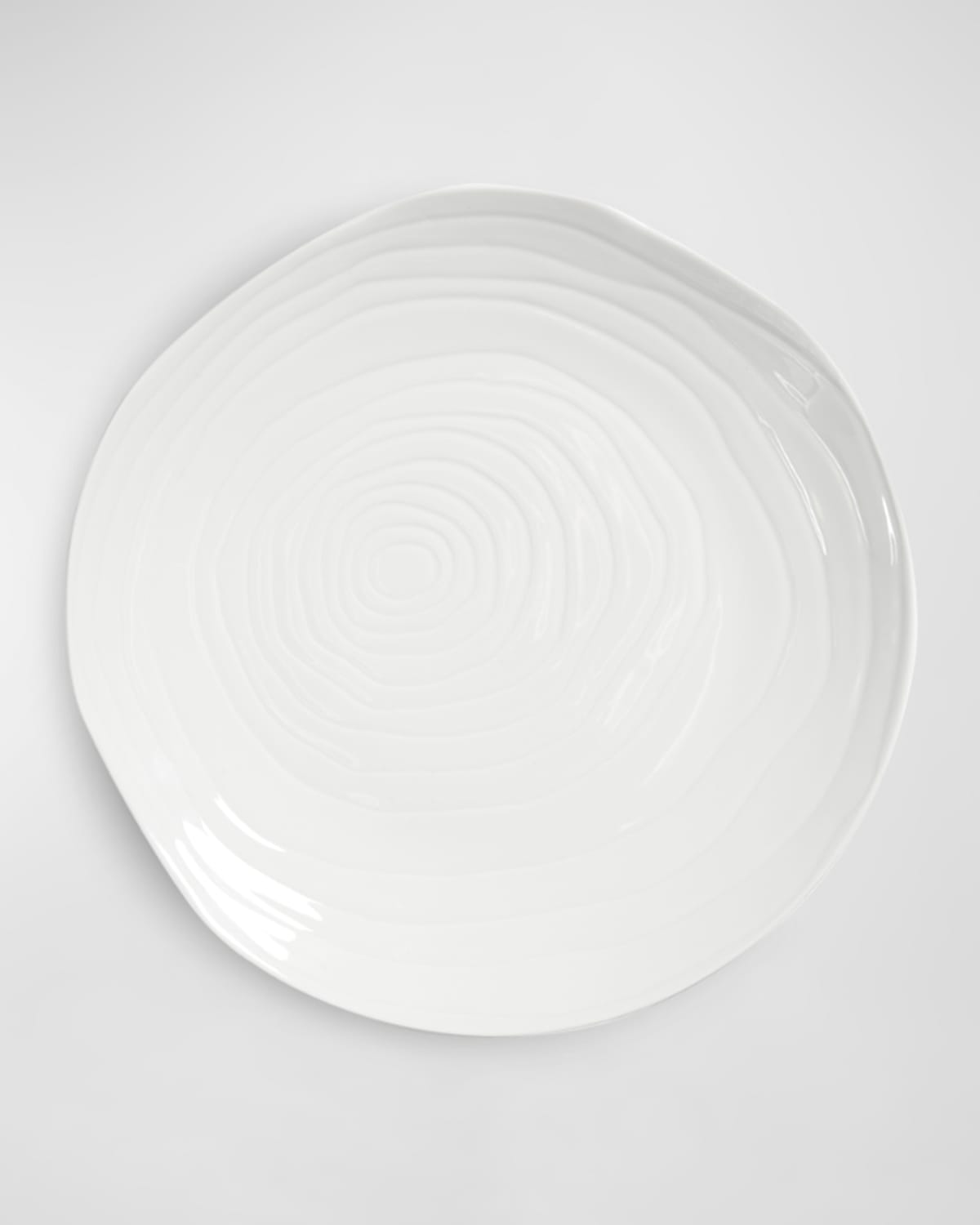 Pillivuyt Teck Salad Plates, Set Of 4 In White