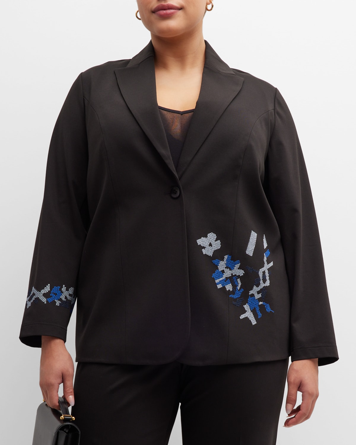 Plus Size The Fortuna Embroidered Jacket