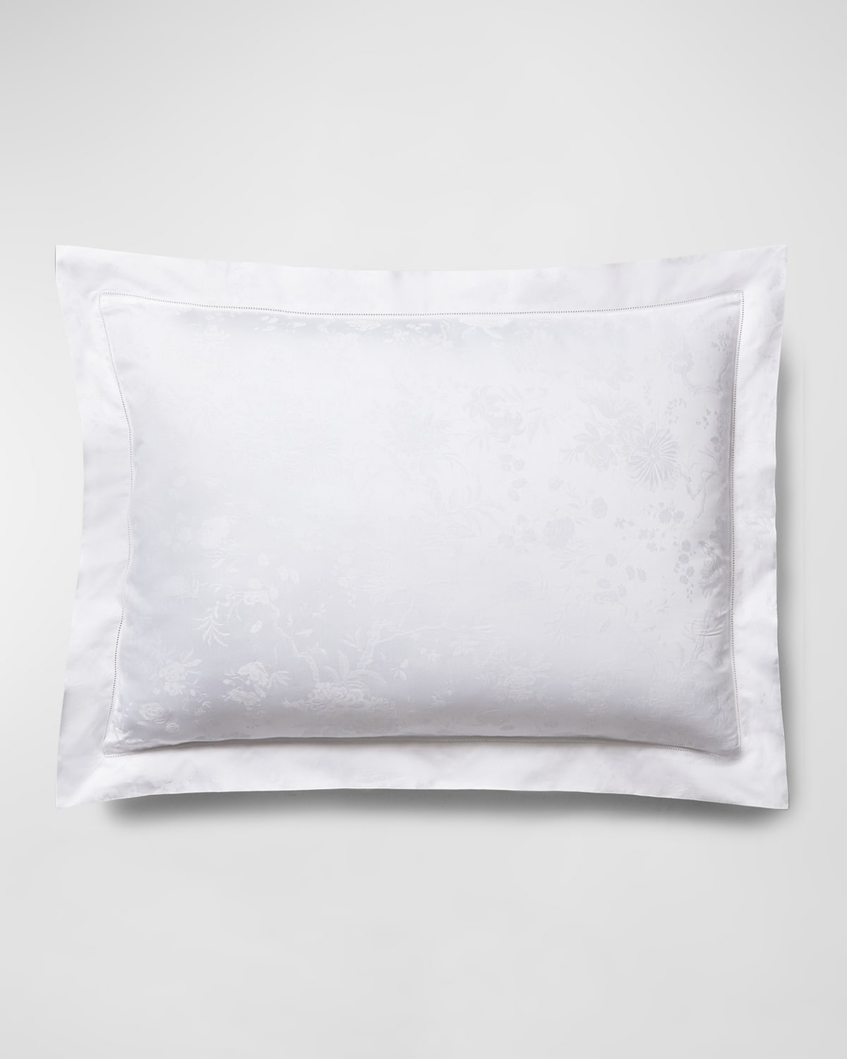Polo Ralph Lauren Organic Cotton Bethany Jacquard King Sham In Studio Wht