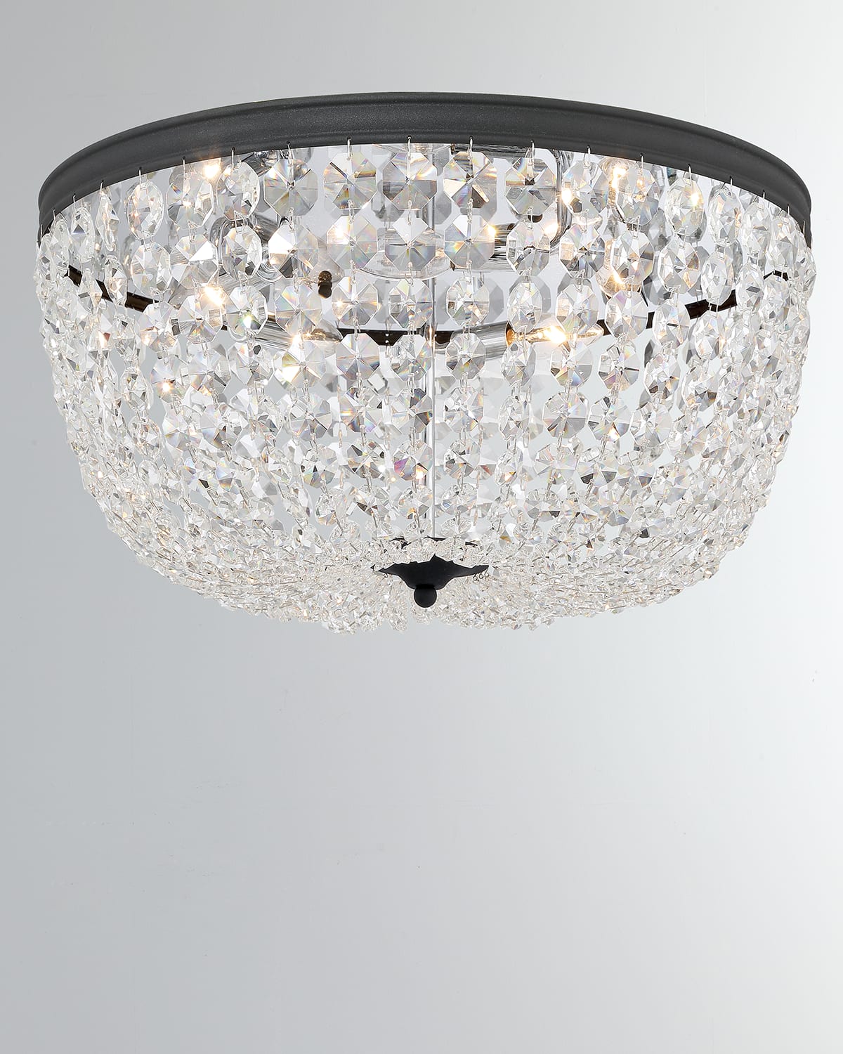 CRYSTORAMA NOLA 5-LIGHT FORGED CEILING MOUNT