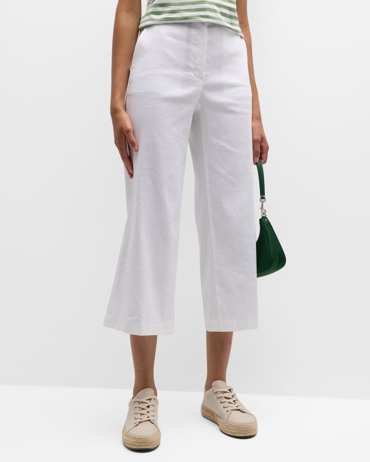Theory Clean Terena Pants In Wht