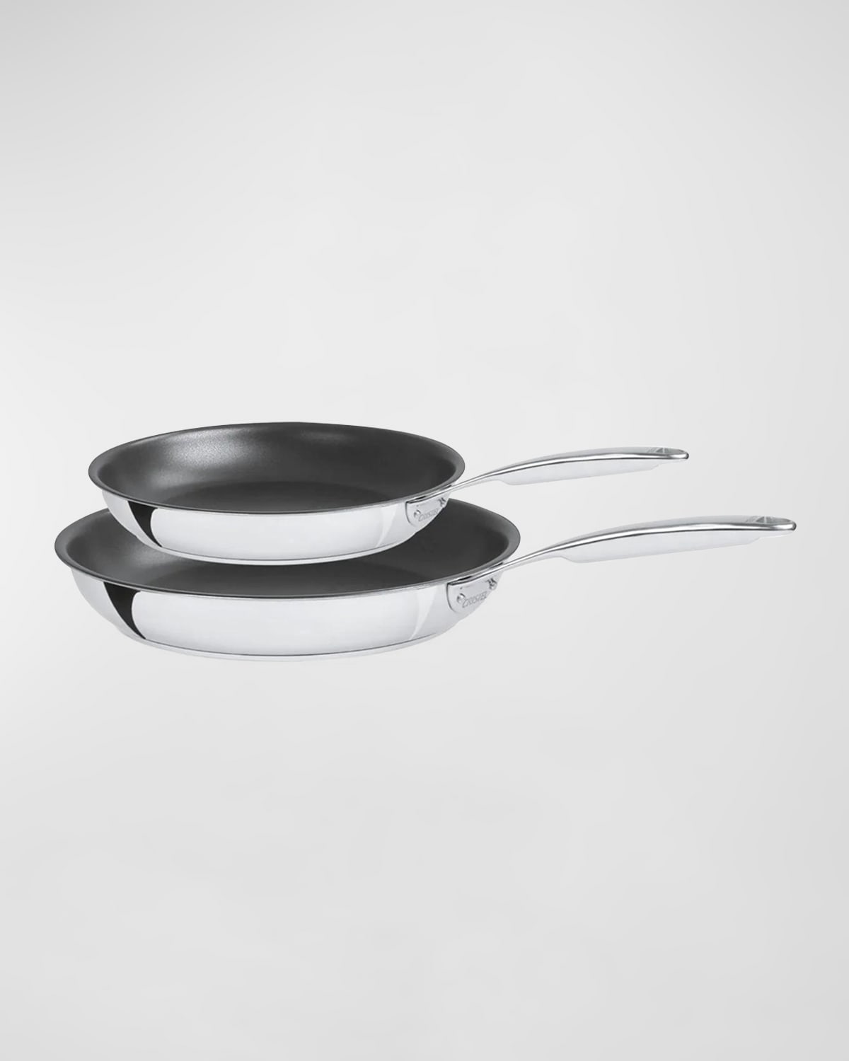 Cristel Castel Pro Multiply 2-piece Non-stick Frying Pan Set