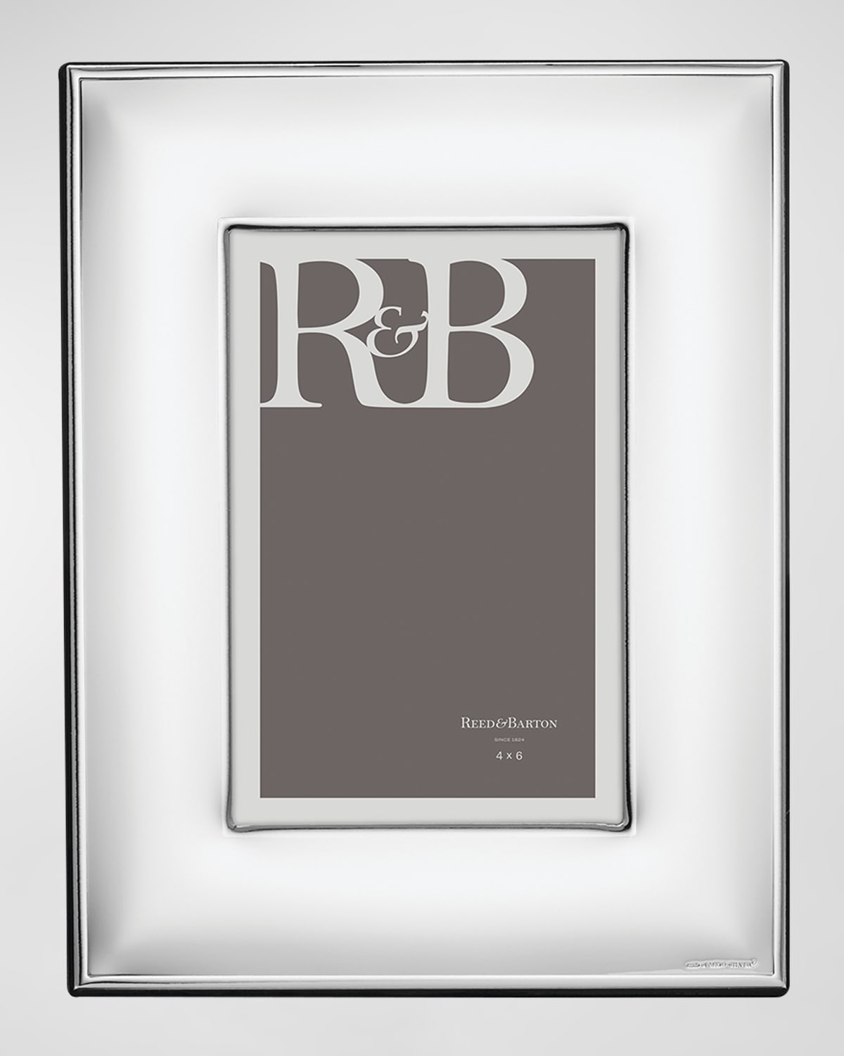 Reed & Barton Rowan Silverplate Frame, 4 X 6 In Slvr Plate