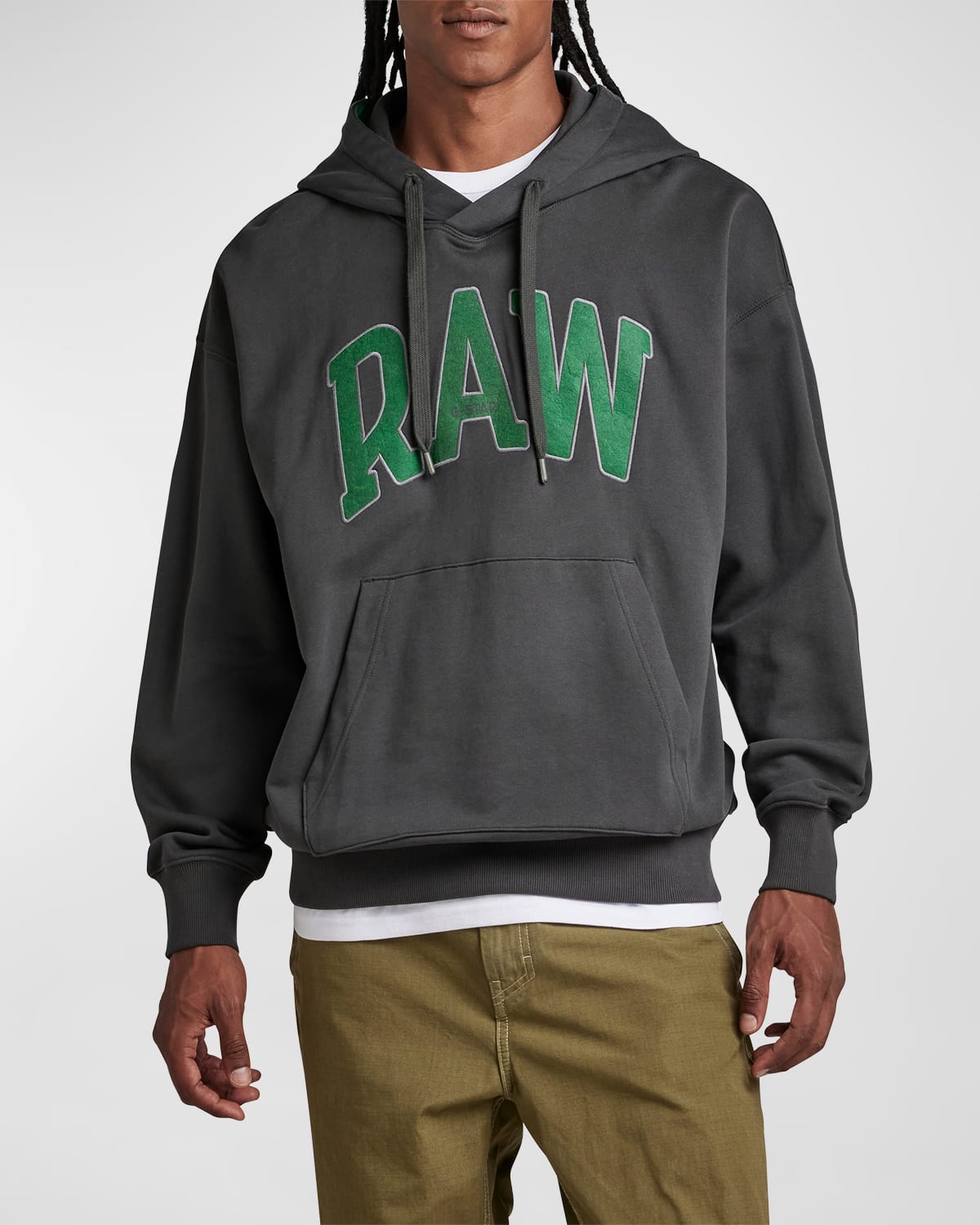 Men's Raw Logo Desert Camo Sweatshirt
