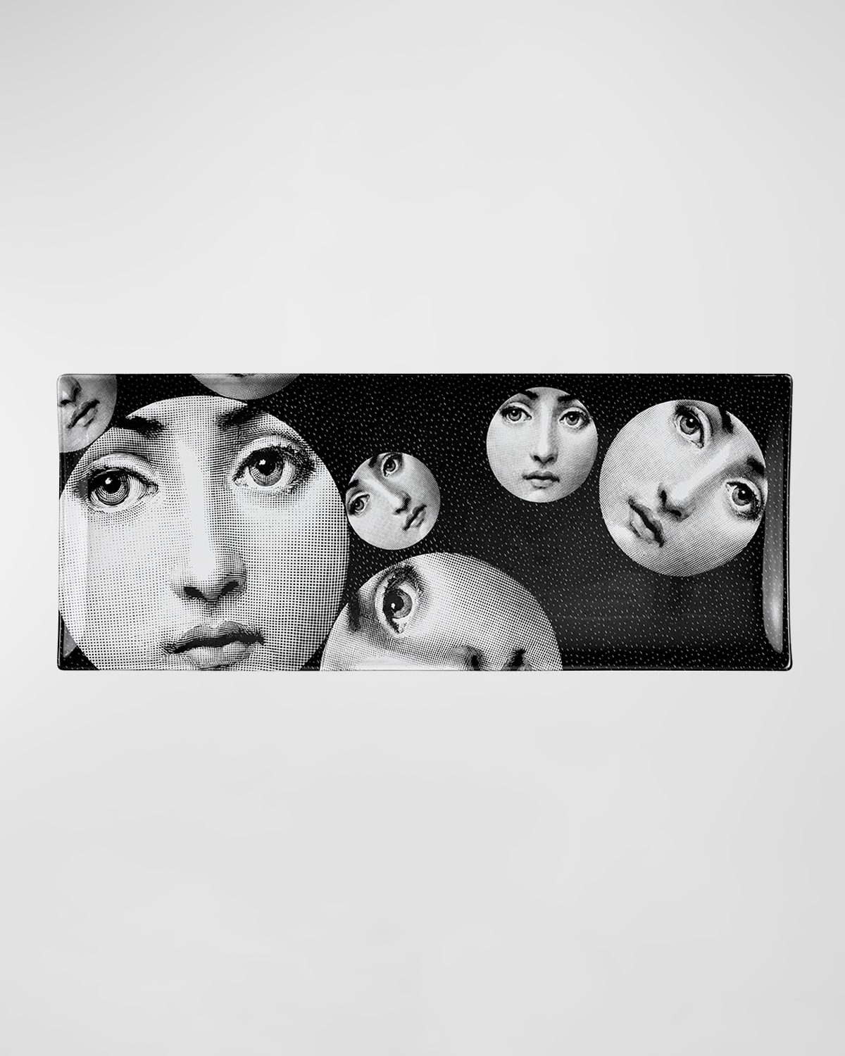 Fornasetti Rectangular Tray Tema E Variazioni N.242