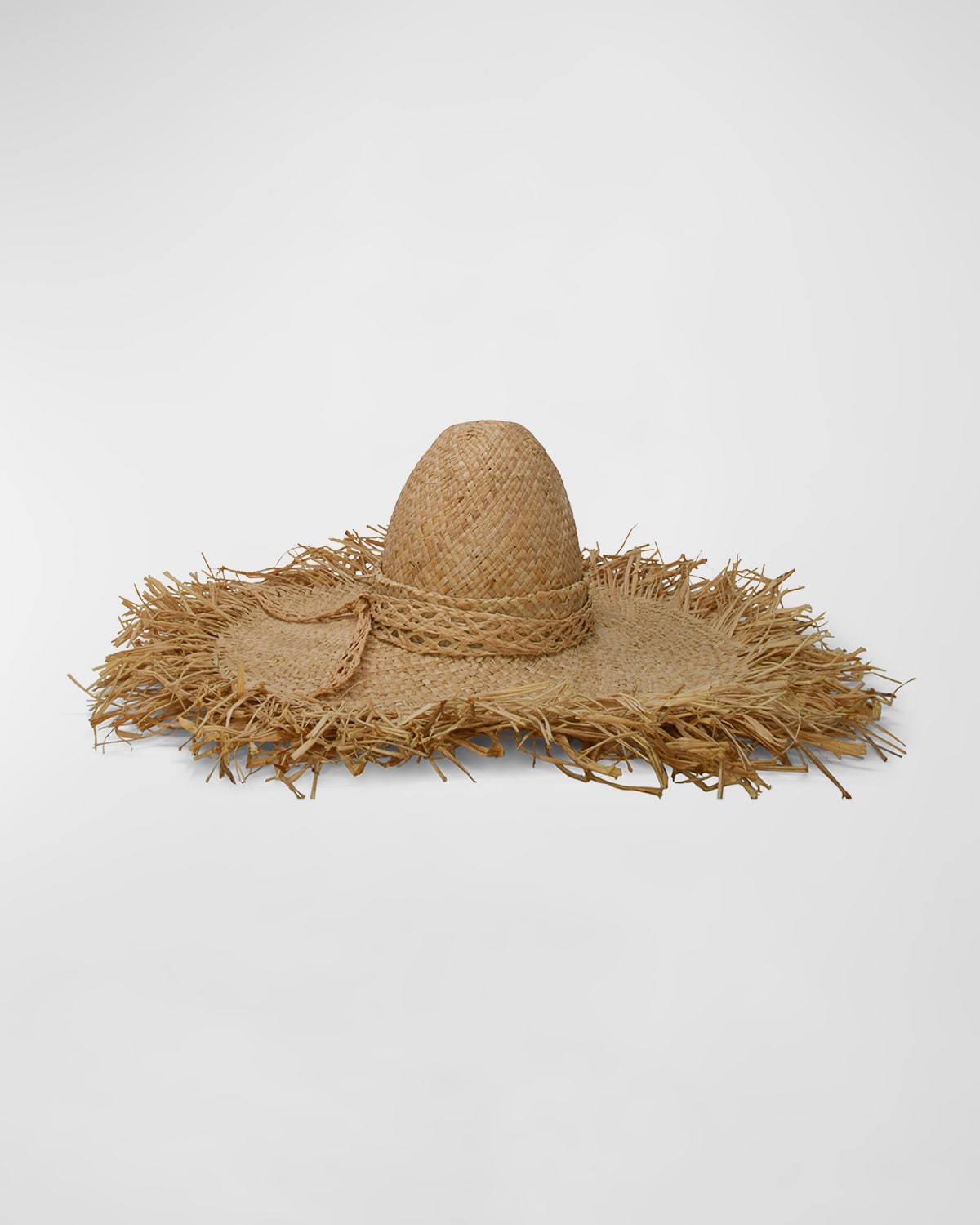 Gigi Burris Ete Woven Straw Large Brim Hat In Natural