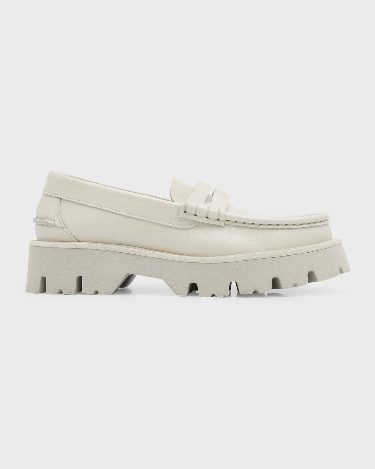 PEDRO GARCIA SEBAS PATENT CHUNKY PENNY LOAFERS