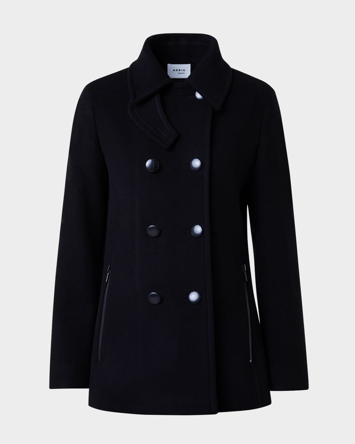 Cashmere and Wool-Blend Top Coat