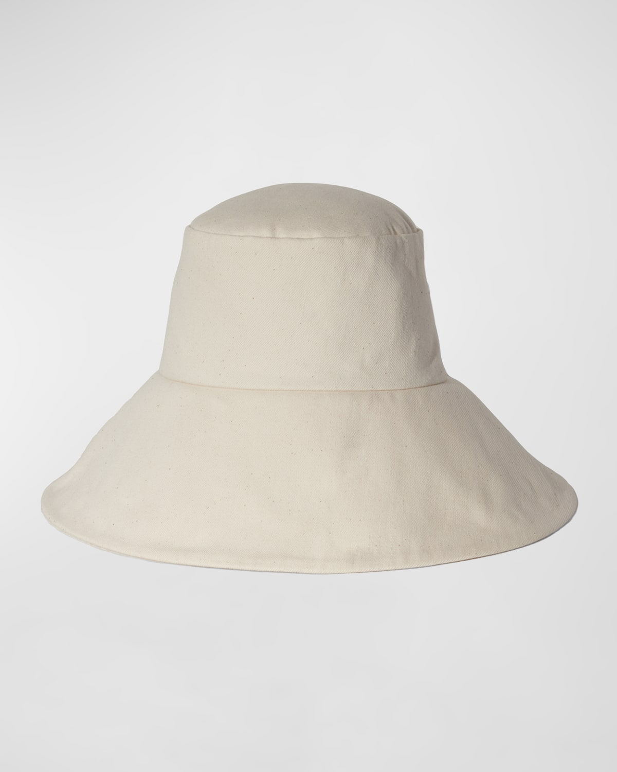 Shop Janessa Leone Walker Canvas Bucket Hat In Off White