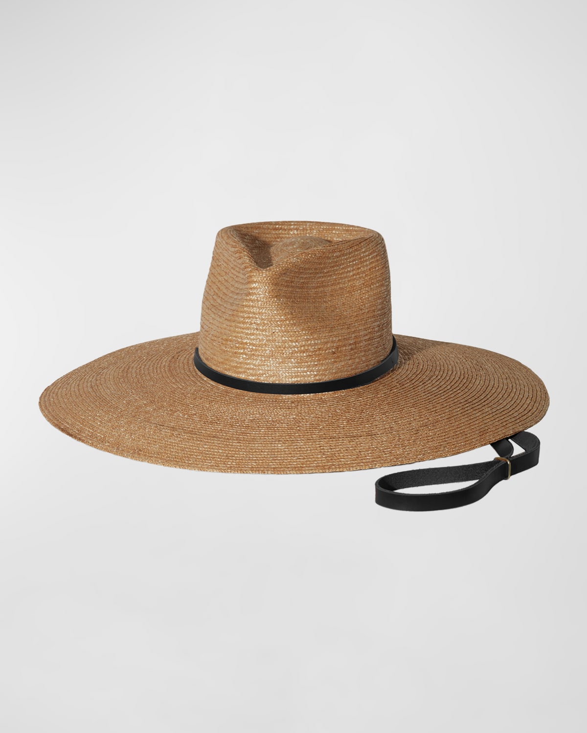 Shop Janessa Leone Milton Straw Fedora In Natural