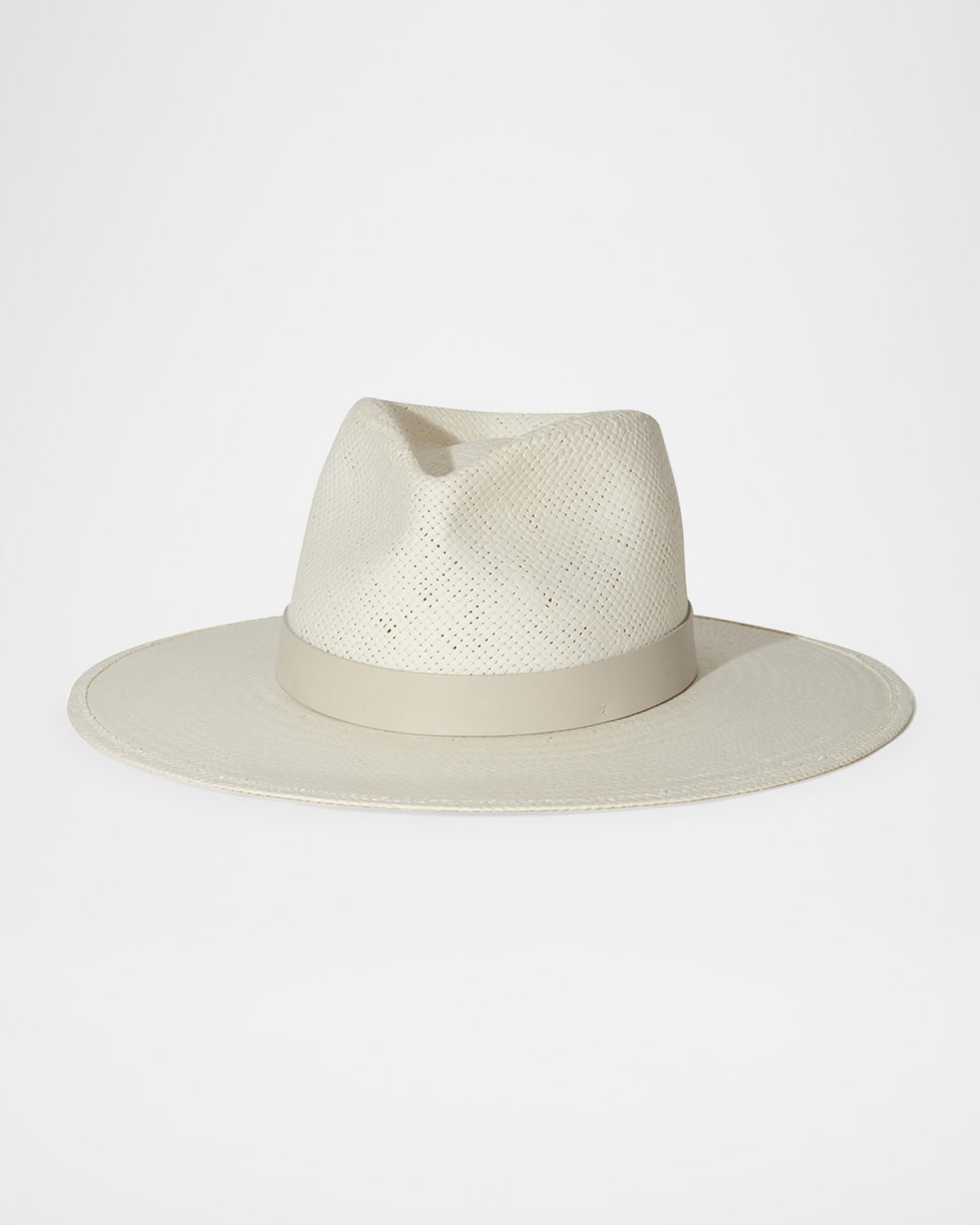 Janessa Leone Zoe Raffia Hat In Bleach