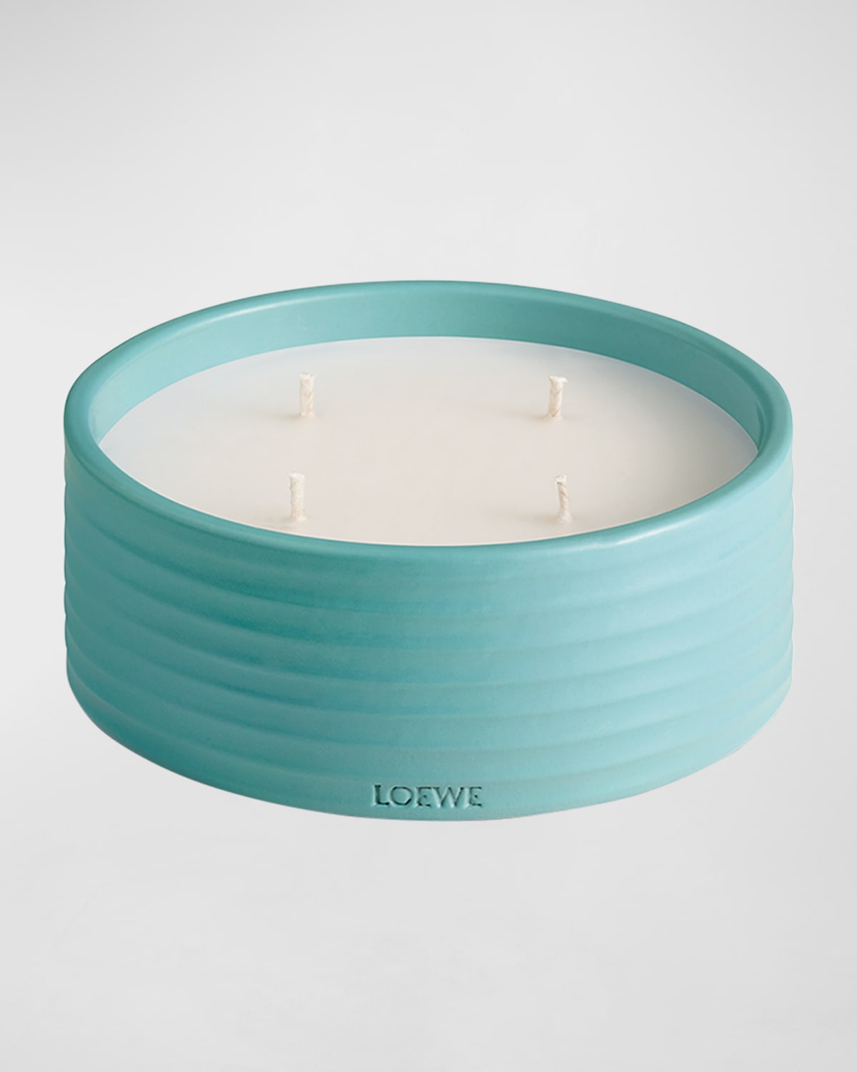 Loewe Geranium Outdoor Candle, 750 G In Blue