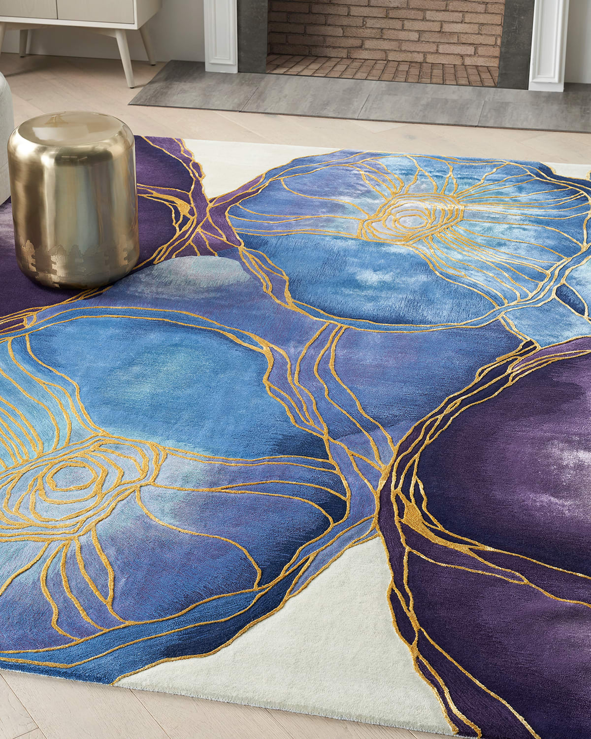 Nourison Channa Hand-tufted Rug, 5' X 8' In Blue