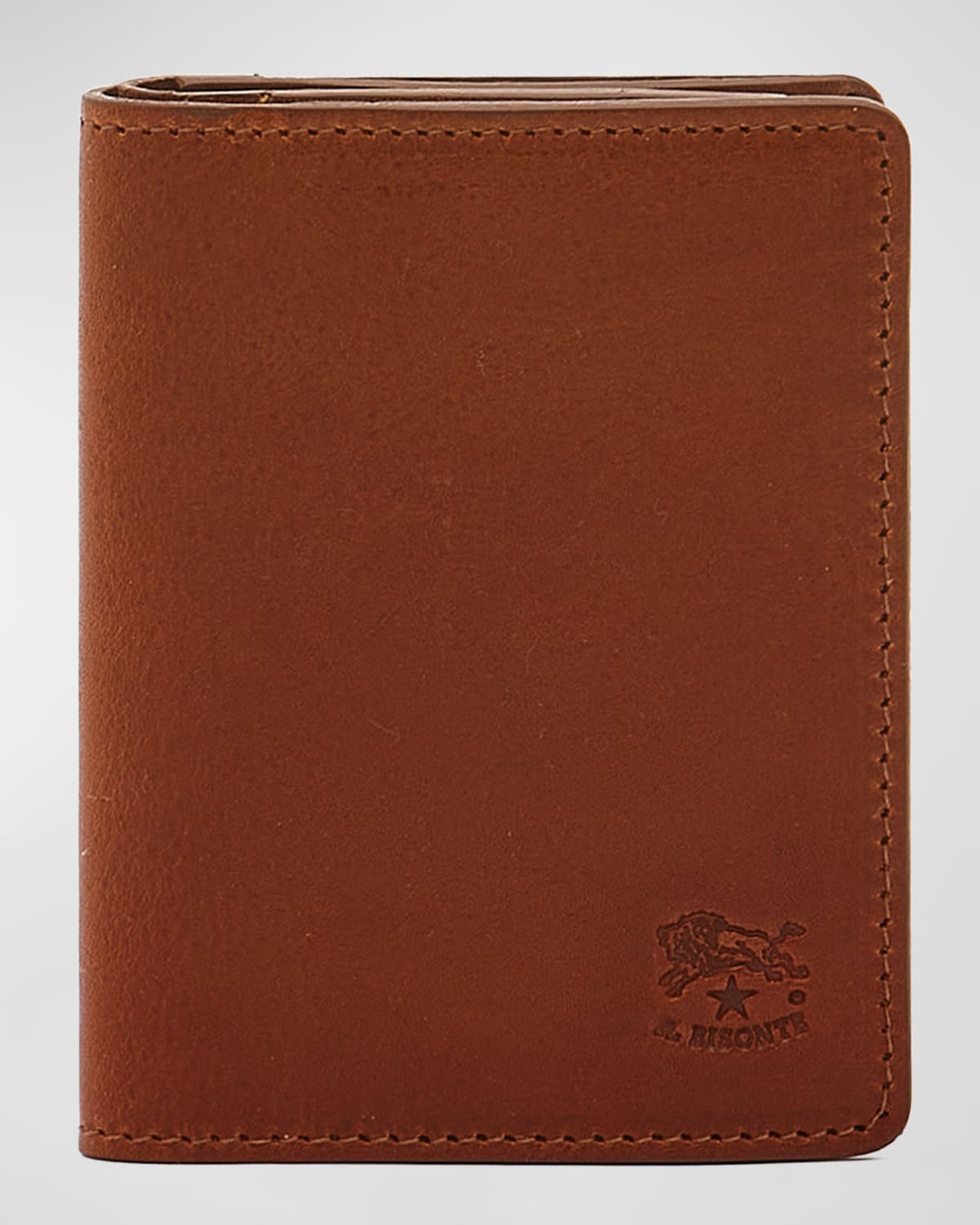 Men's Oriuolo Leather Bifold Card Holder