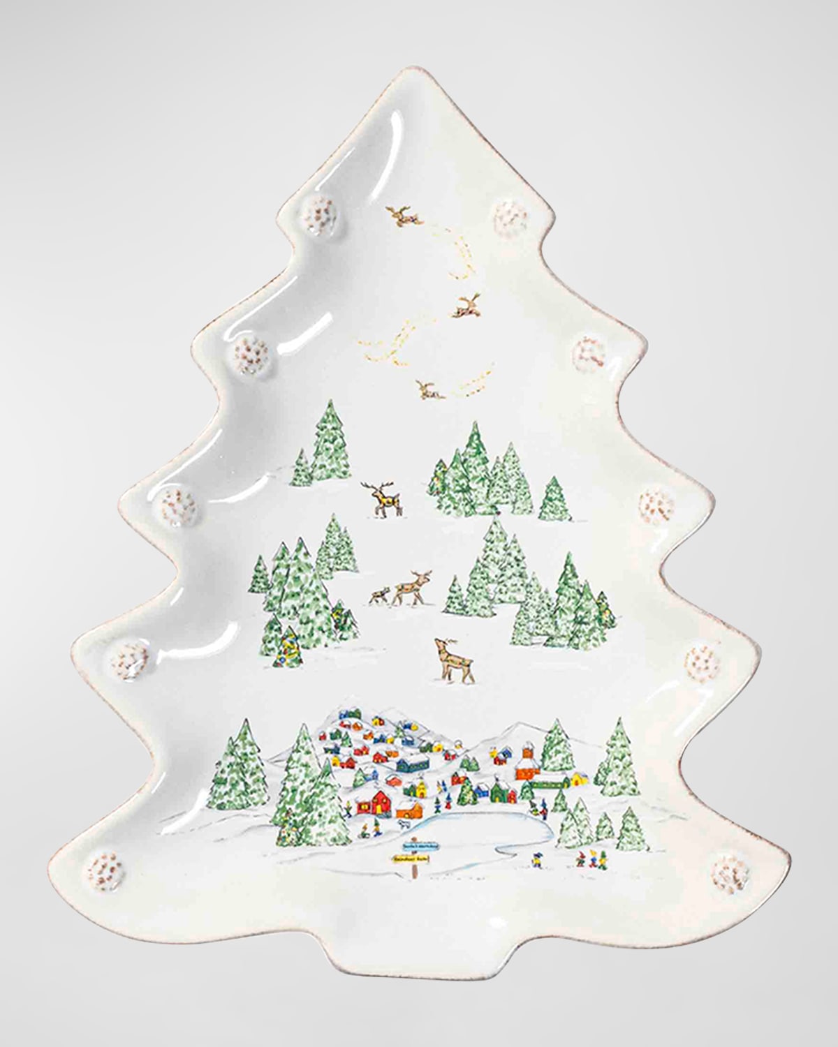 Juliska Berry & Thread North Pole 10" Tree Tray