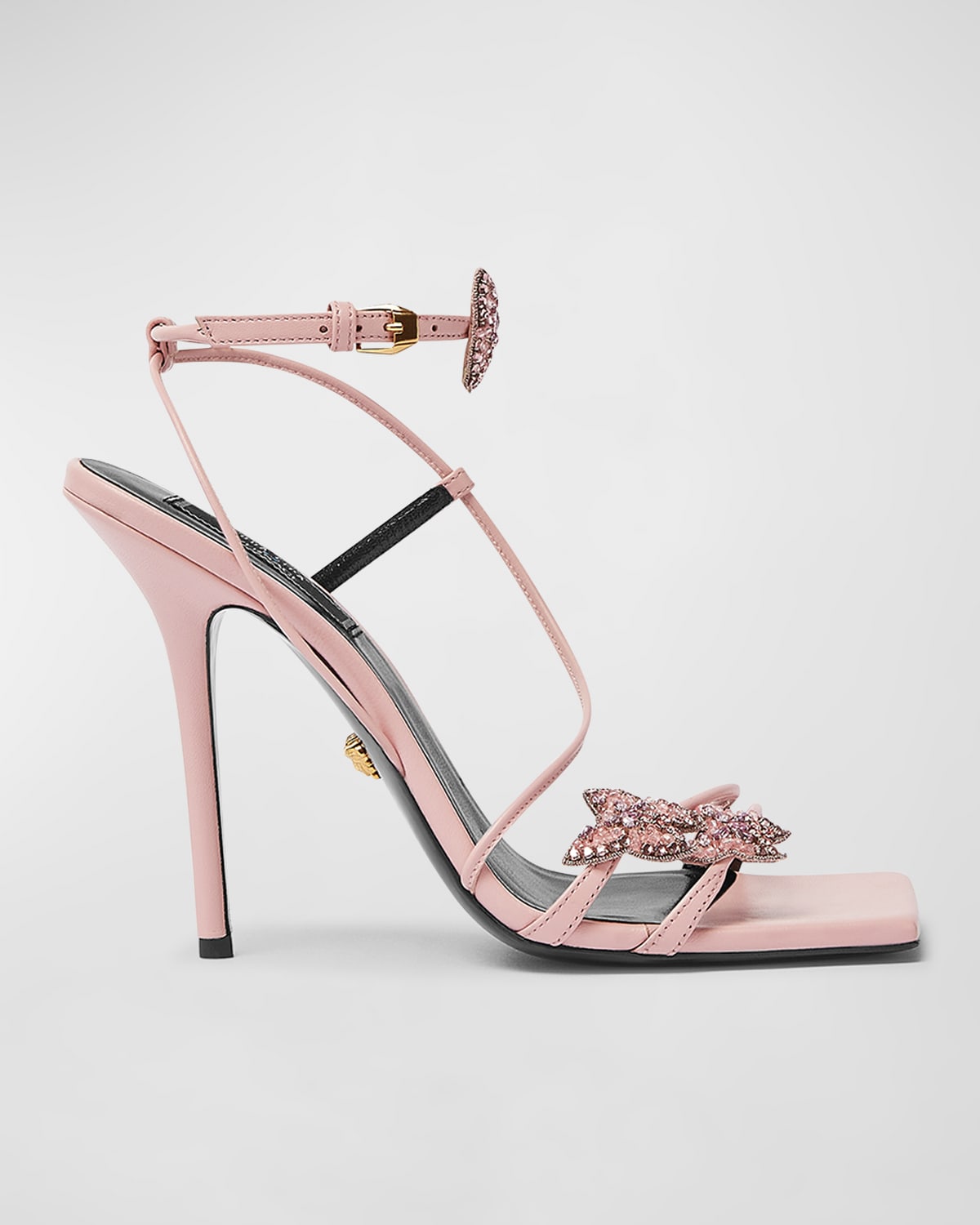 Versace strappy heels sales