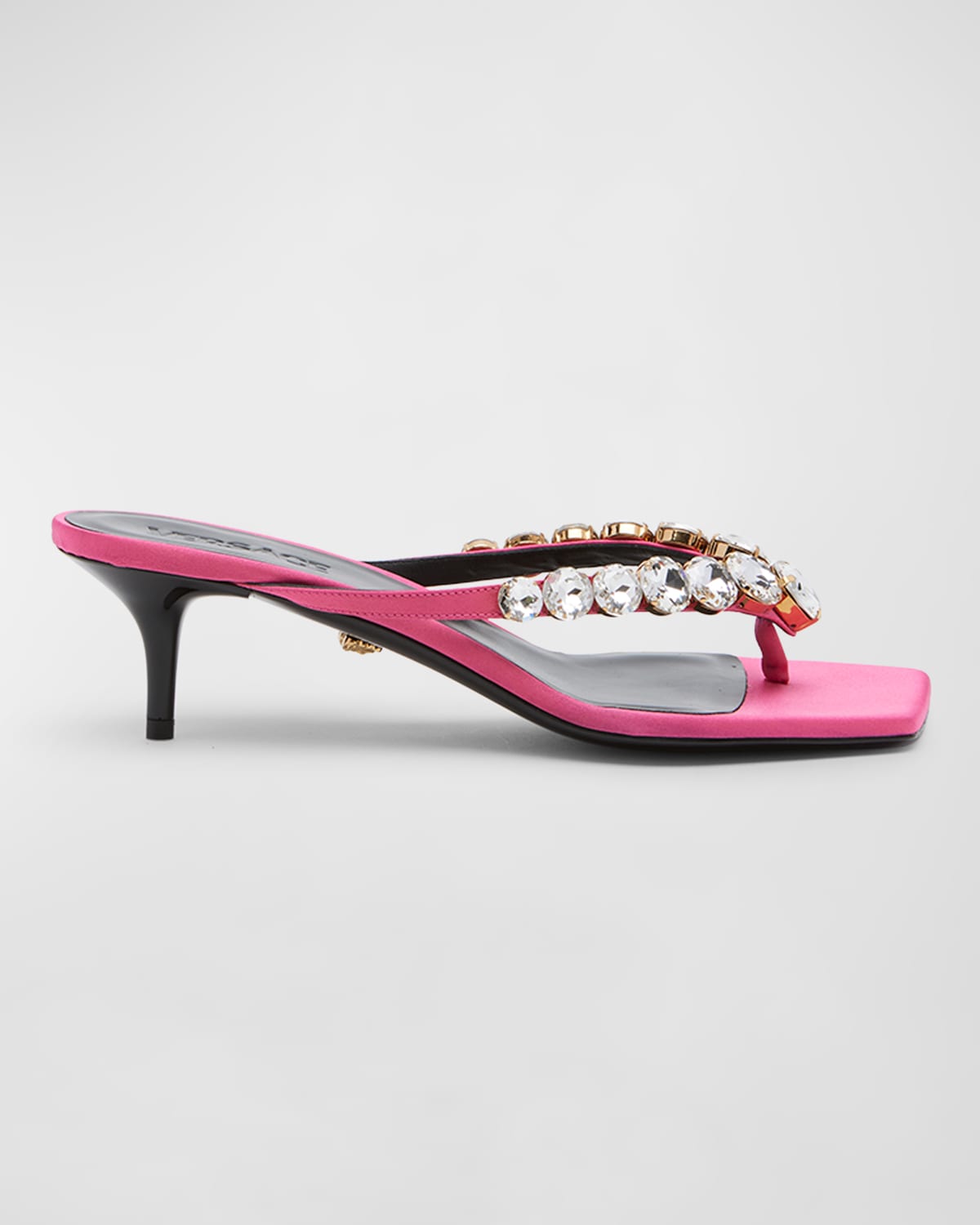 Versace kitten heels discount