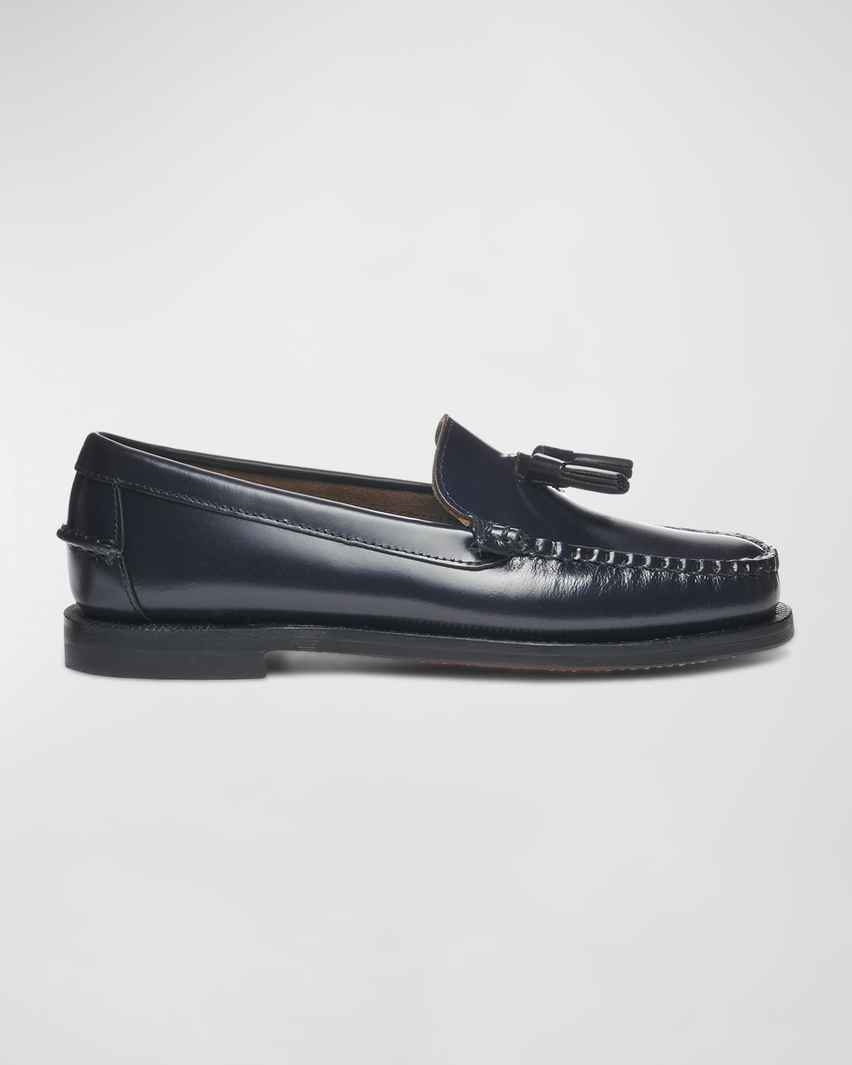 Sebago Classic Will Tassel Penny Loafers In Blue Navy