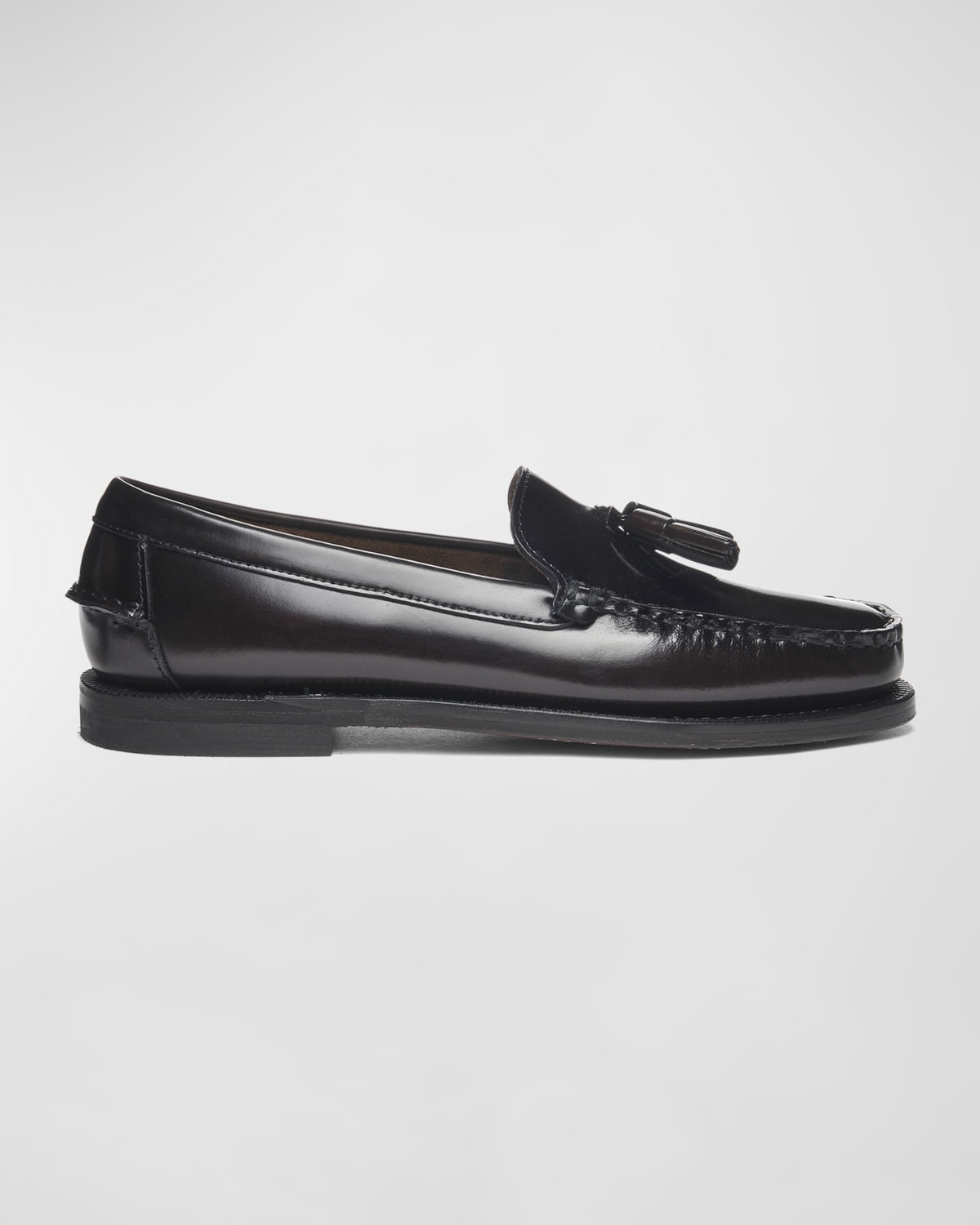 Shop Sebago Classic Will Tassel Penny Loafers In Brown-burgundy