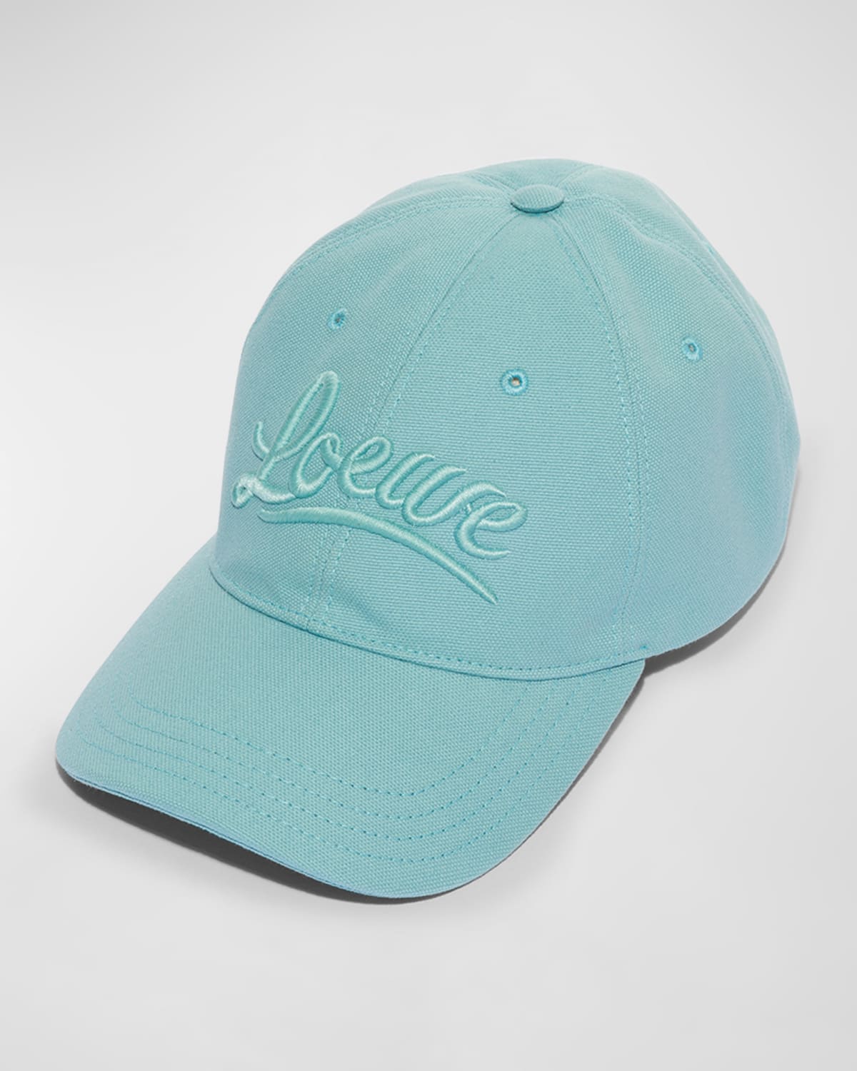 Shop Loewe Logo Baseball Cap In 4831 Fresh Mint