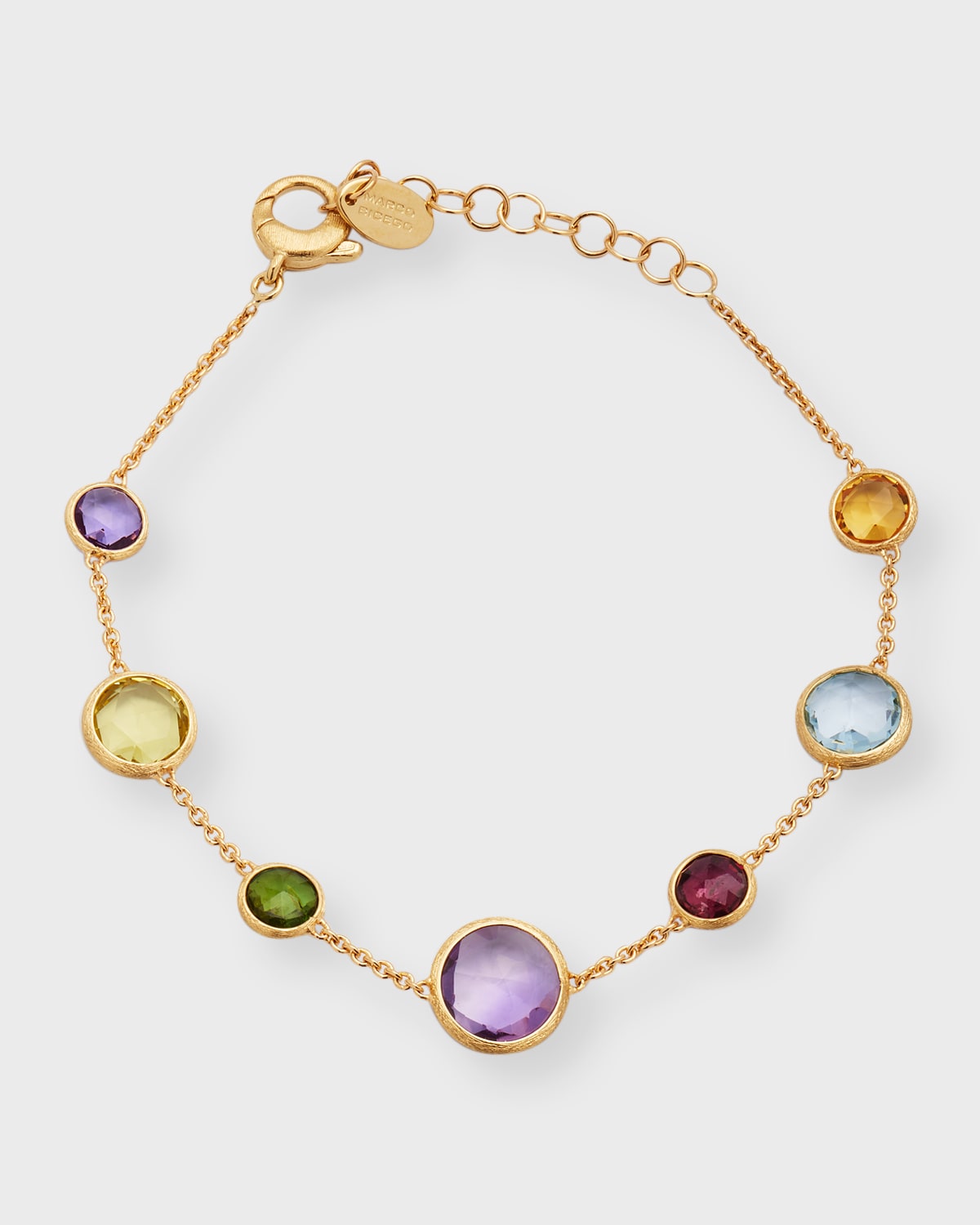 Marco Bicego Jaipur Color Single Strand Bracelet with Mixed Stones