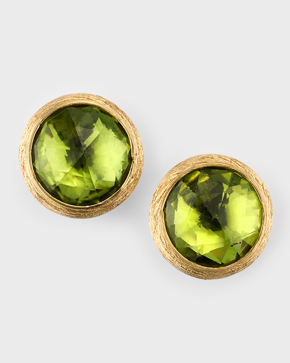 Marco Bicego Jaipur Color Stud Earrings with Peridot