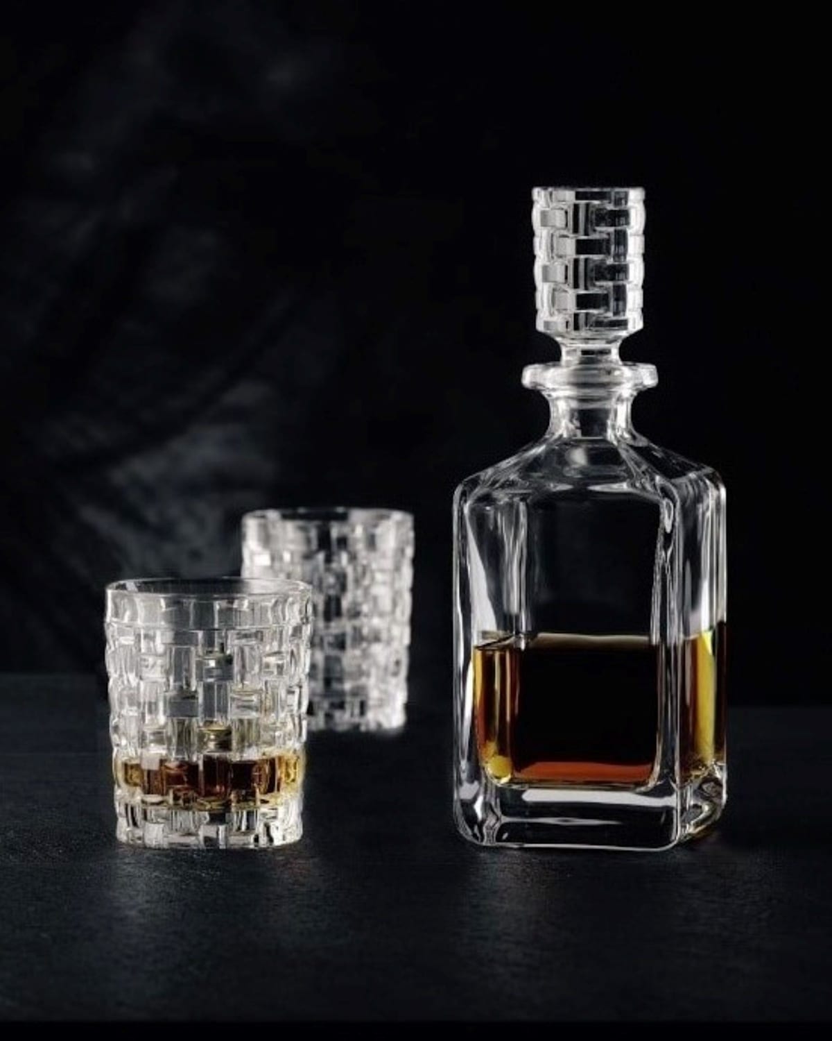Nachtmann Bossa Nova Whiskey Set In Clear