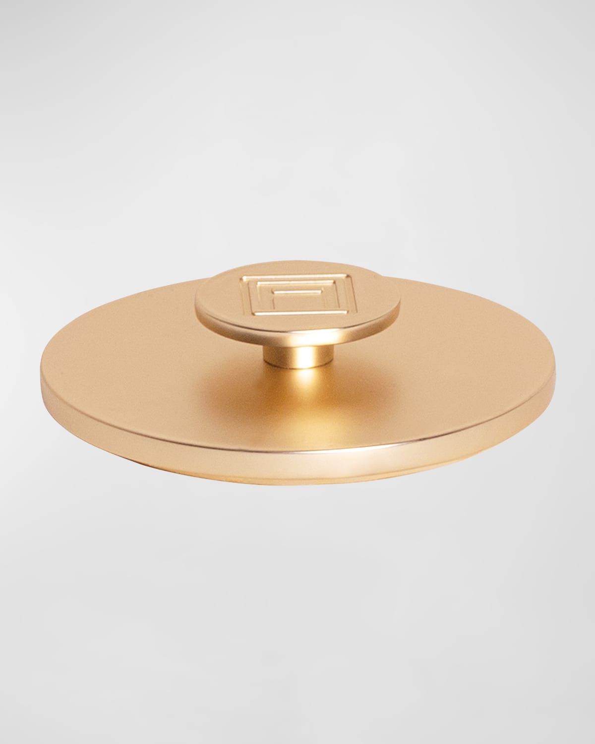 Assouline Publishing Brass Candle Lid In Black