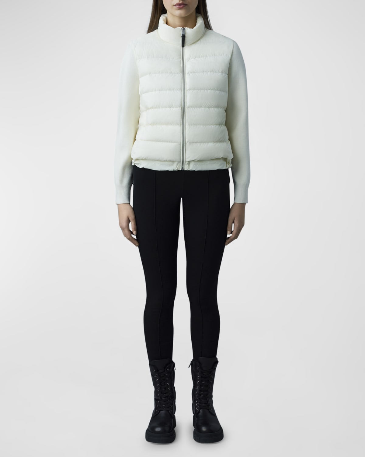 Oceane Recycled Hybrid Puffer Jacket
