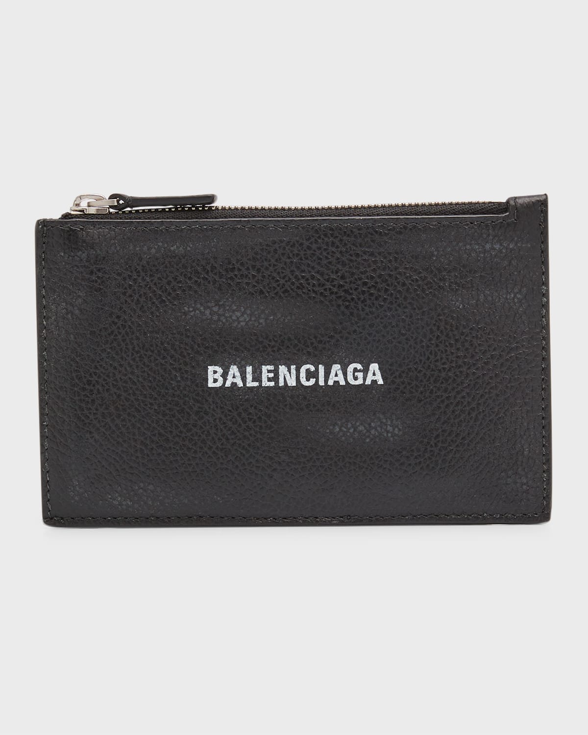Men's Cash Large Long Coin And Card Holder Used Effect