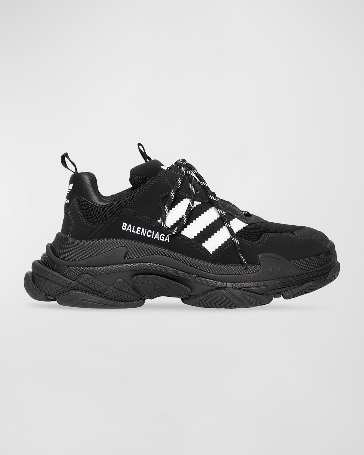 Balenciaga Men's  / Adidas Triple S Sneaker In Black