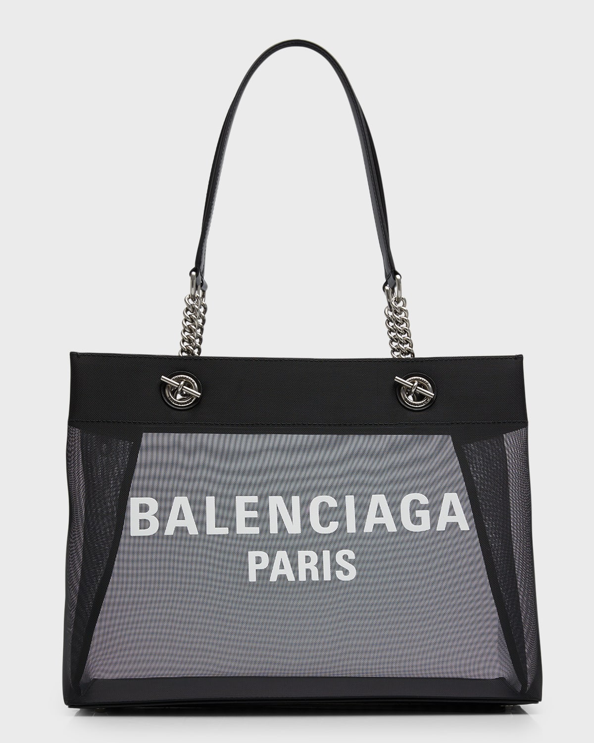 BALENCIAGA DUTY FREE MEDIUM MESH TOTE BAG