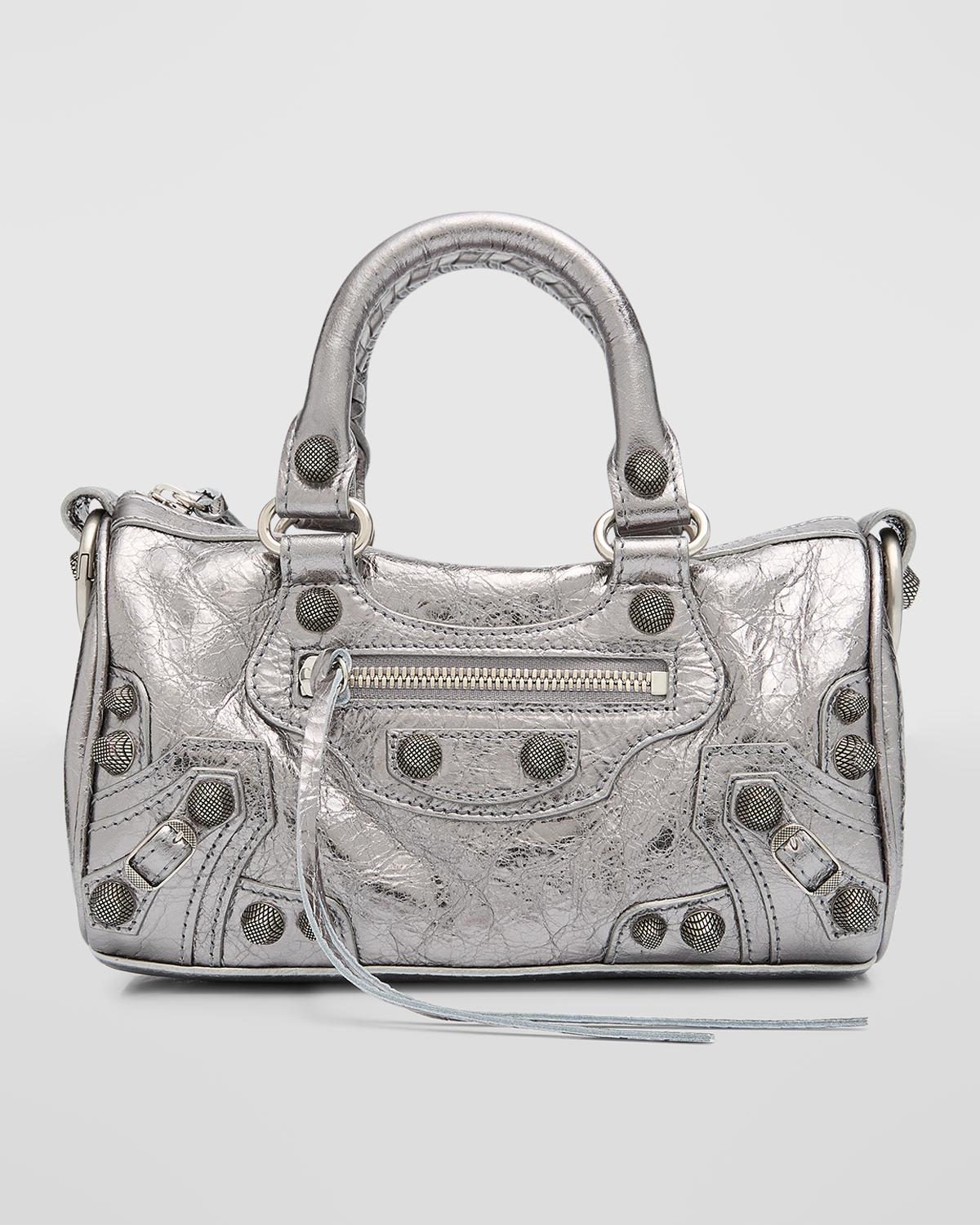 Balenciaga Le Cagole Mini Duffle Bag Metallized | Smart Closet