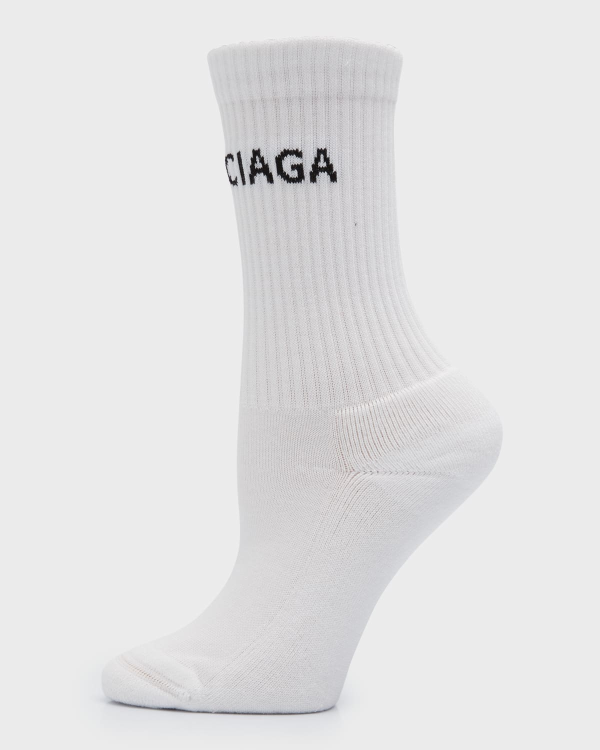 Balenciaga Socks In 9060 White/black