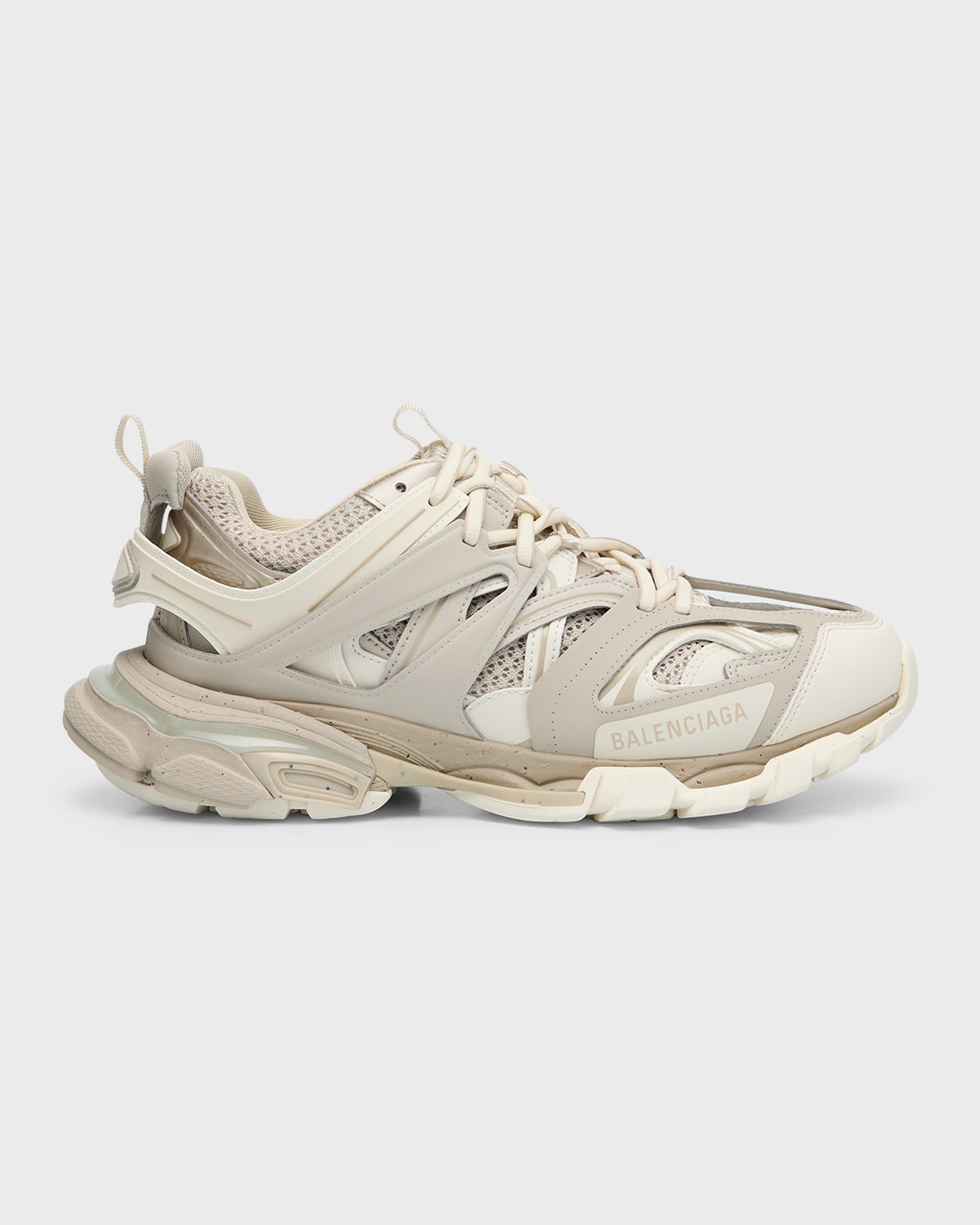 Balenciaga Beige Track Sneakers In 9697 Recyc Lg Bei