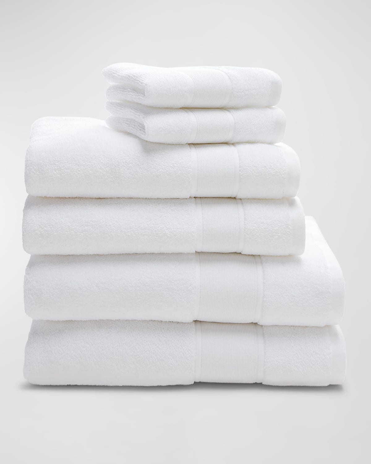 Ralph Lauren Sanders Antimicrobial Towels - 6 Piece Set In White