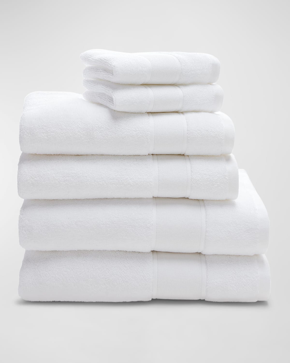 Lauren Ralph Lauren Sanders Antimicrobial Towels - 6 Piece Set In White