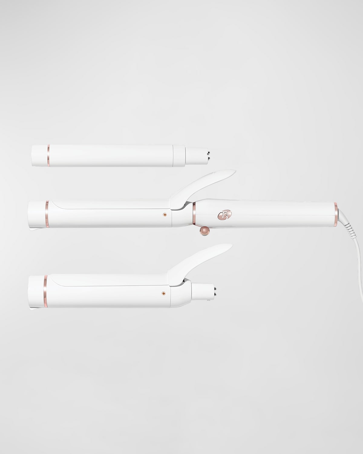 Shop T3 Switch Kit Wave Trio, Styling Iron With Three Interchangeable Barrels In White