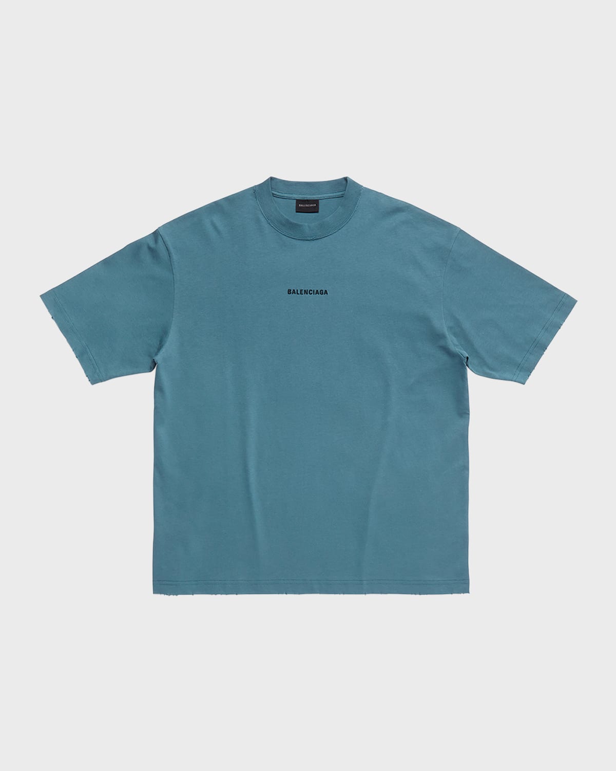 Balenciaga Men's Medium Fit Logo T-Shirt